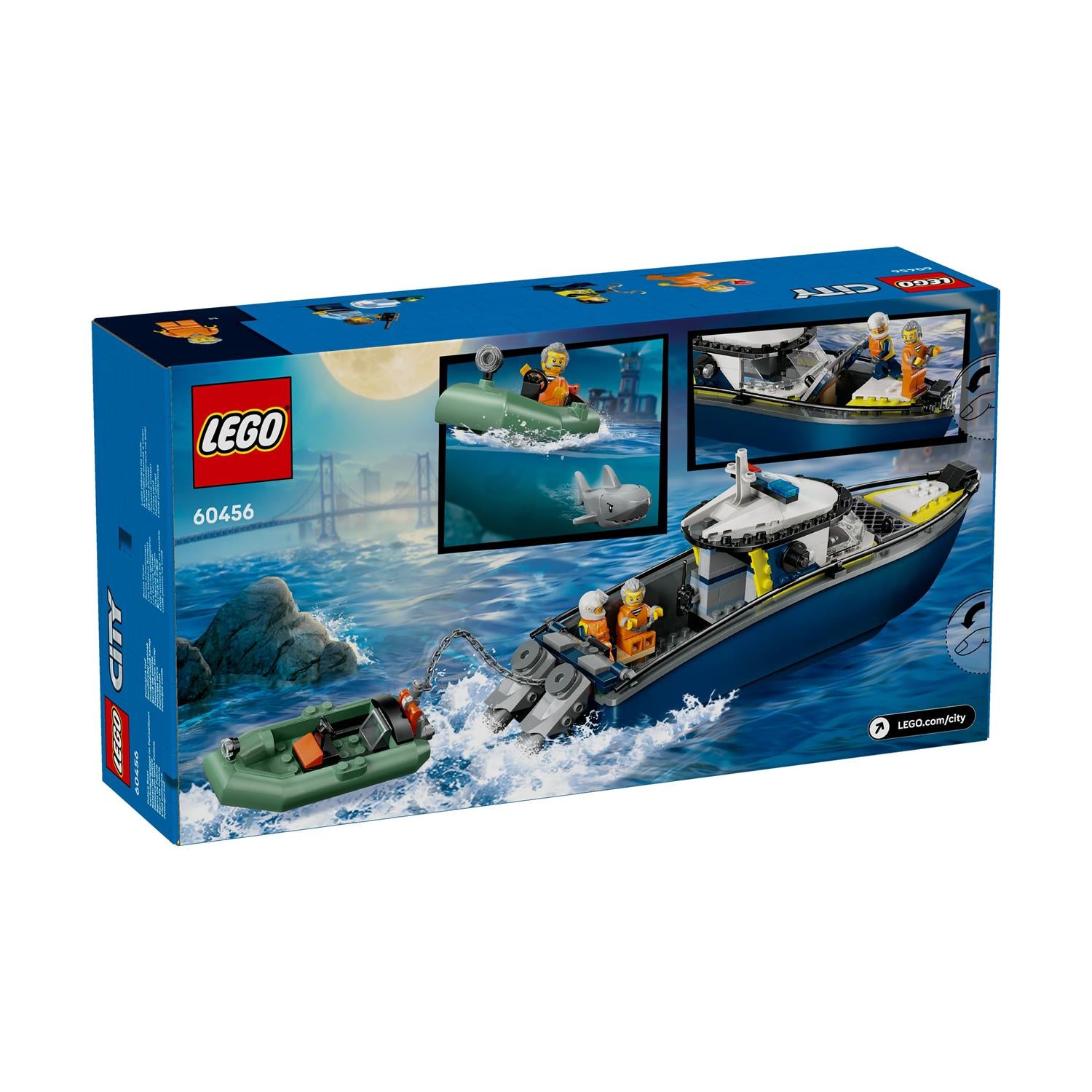LEGO® City: Police Boat Chase (60456) - Sunday Habit