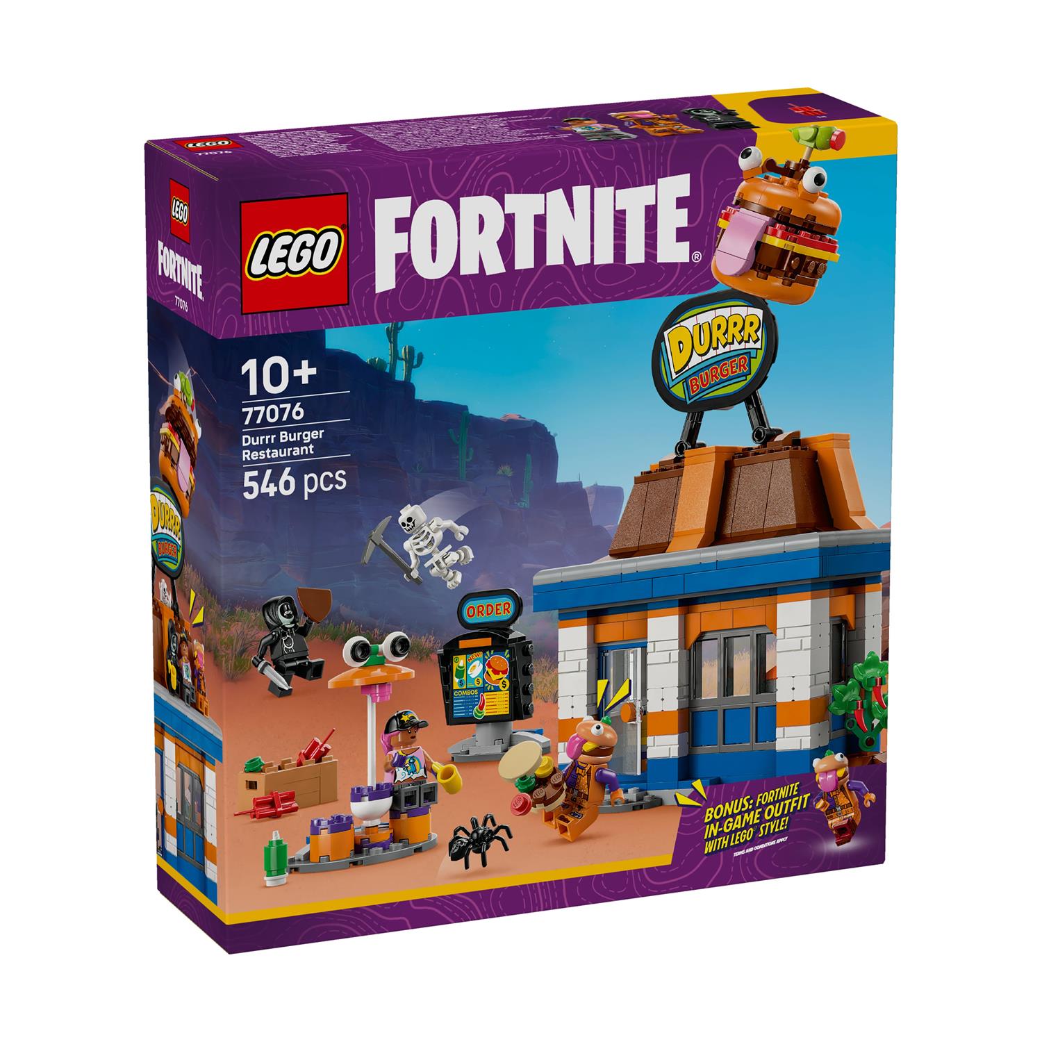 LEGO® Fortnite®: Durrr Burger Restaurant (77076) - Sunday Habit