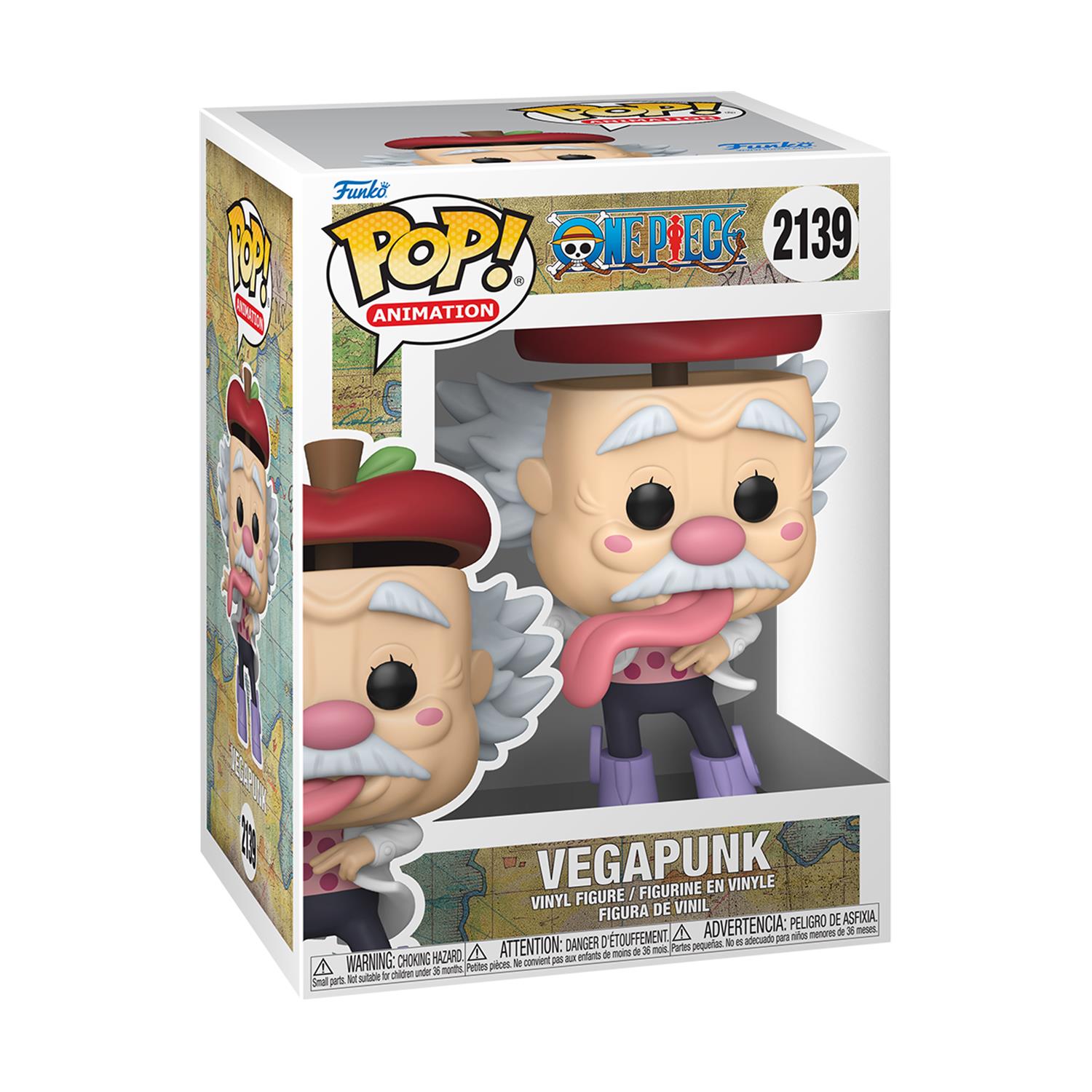 Funko Pop! Animation: One Piece - Vegapunk #2139 Vinyl Figure