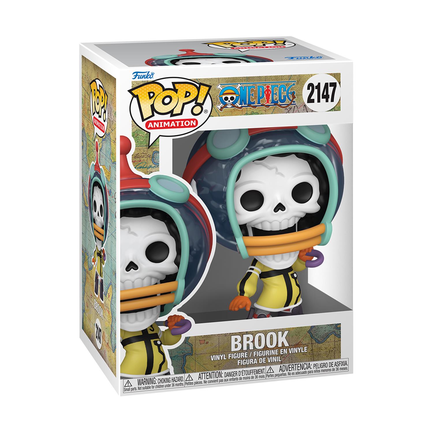 Funko Pop! Animation: One Piece - Brook (Egghead Arc) #2147 Vinyl Figure