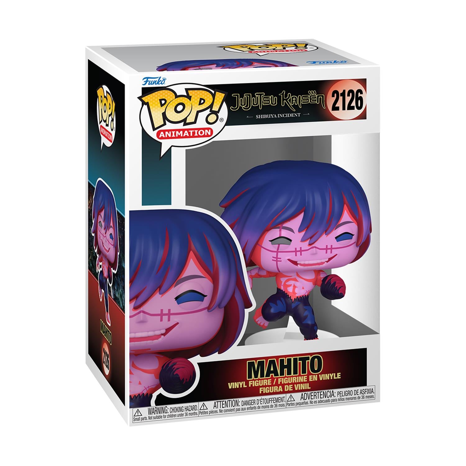 Funko Pop! Animation: Jujutsu Kaisen - Mahito #2126 Vinyl Figure