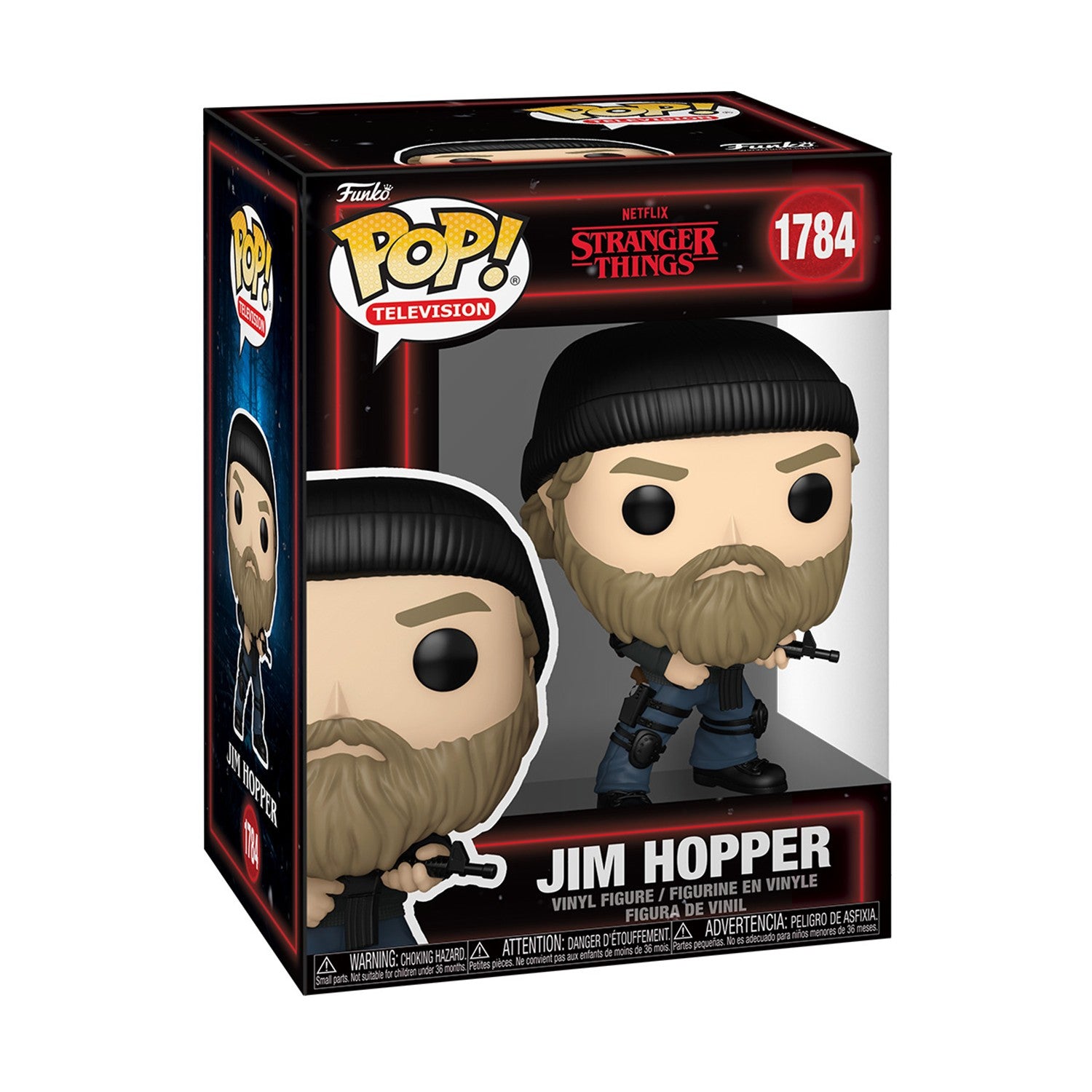 Funko Pop! Television: Stranger Things - Jim Hopper (Special Edition) #1784 Vinyl Figure