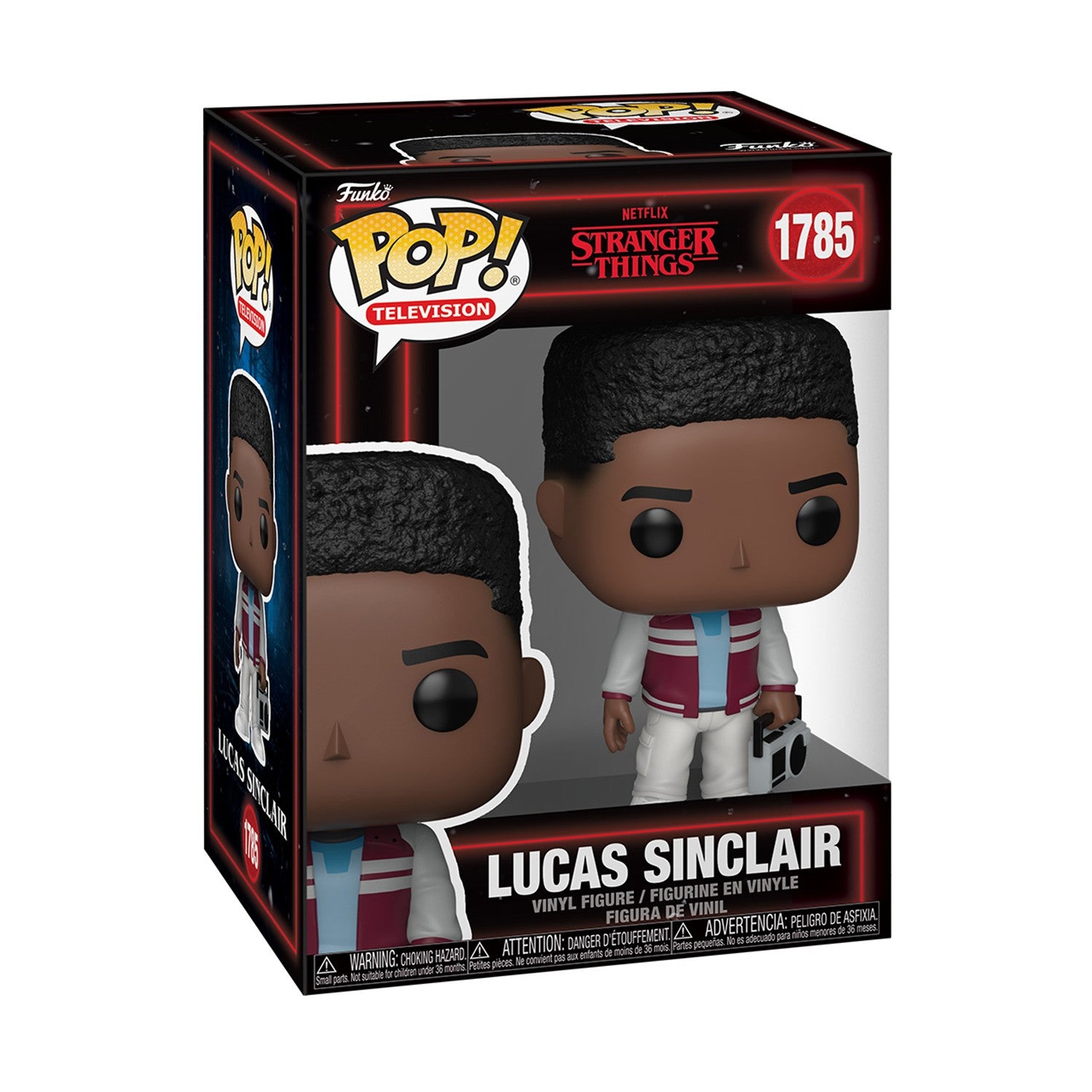 Funko Pop! Television: Stranger Things - Lucas Sinclair (with Boombox) #1785 Vinyl Figure