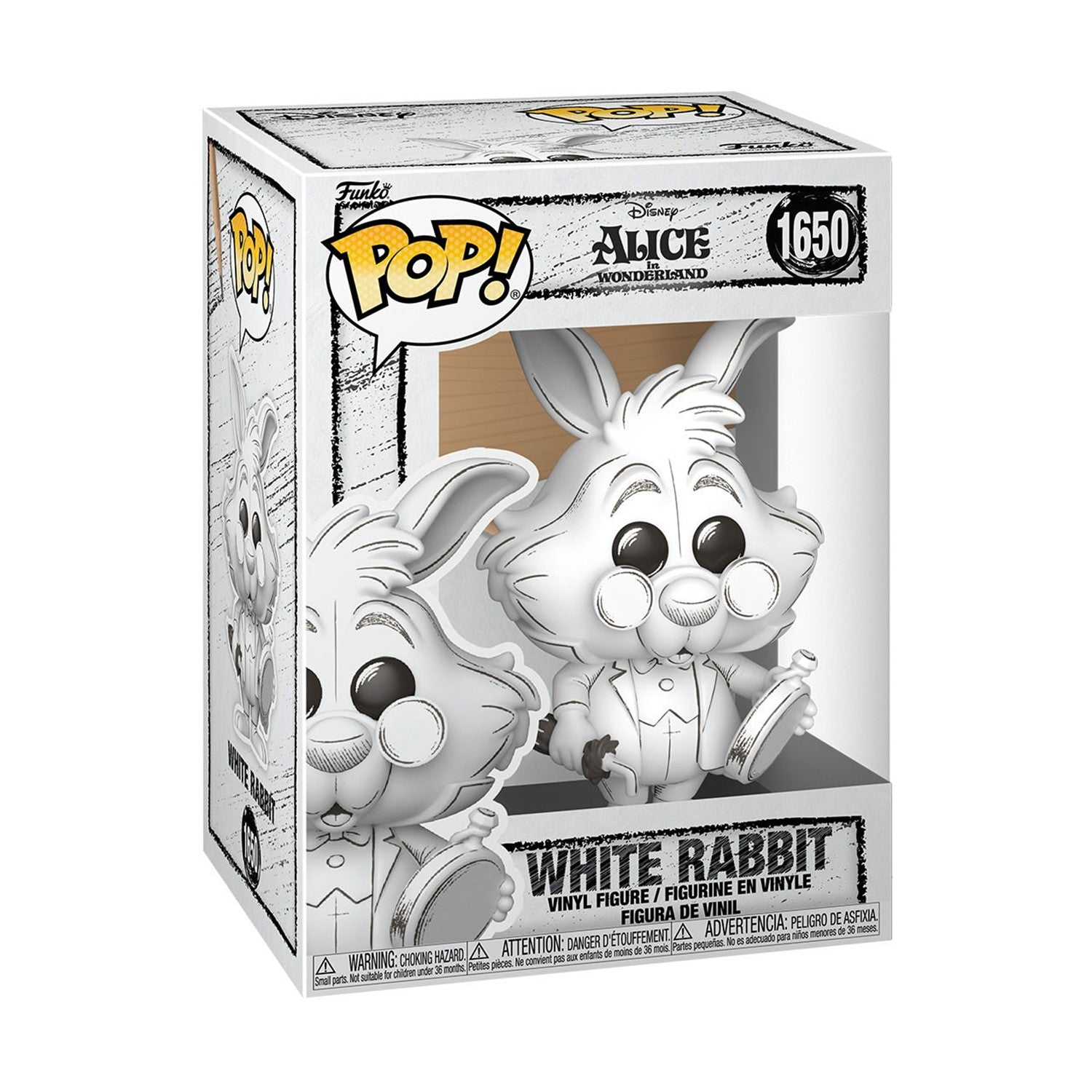 Funko Поп Disney Алиса в Страната на Чудесата Белият Заек Sketched - Sunday Habit