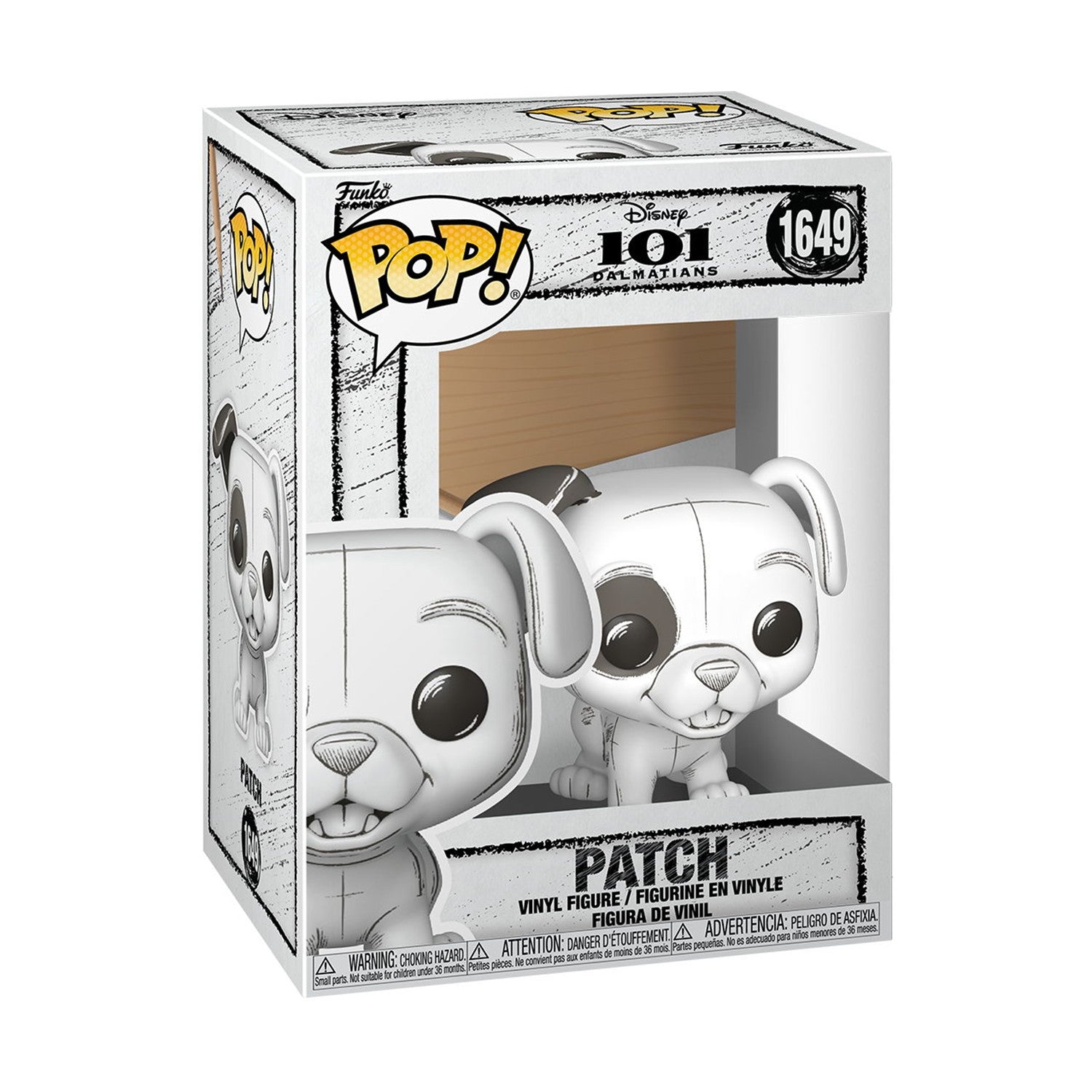Funko Pop! Disney: 101 Dalmatians (Sketched) - Patch #1649 Vinyl Figure