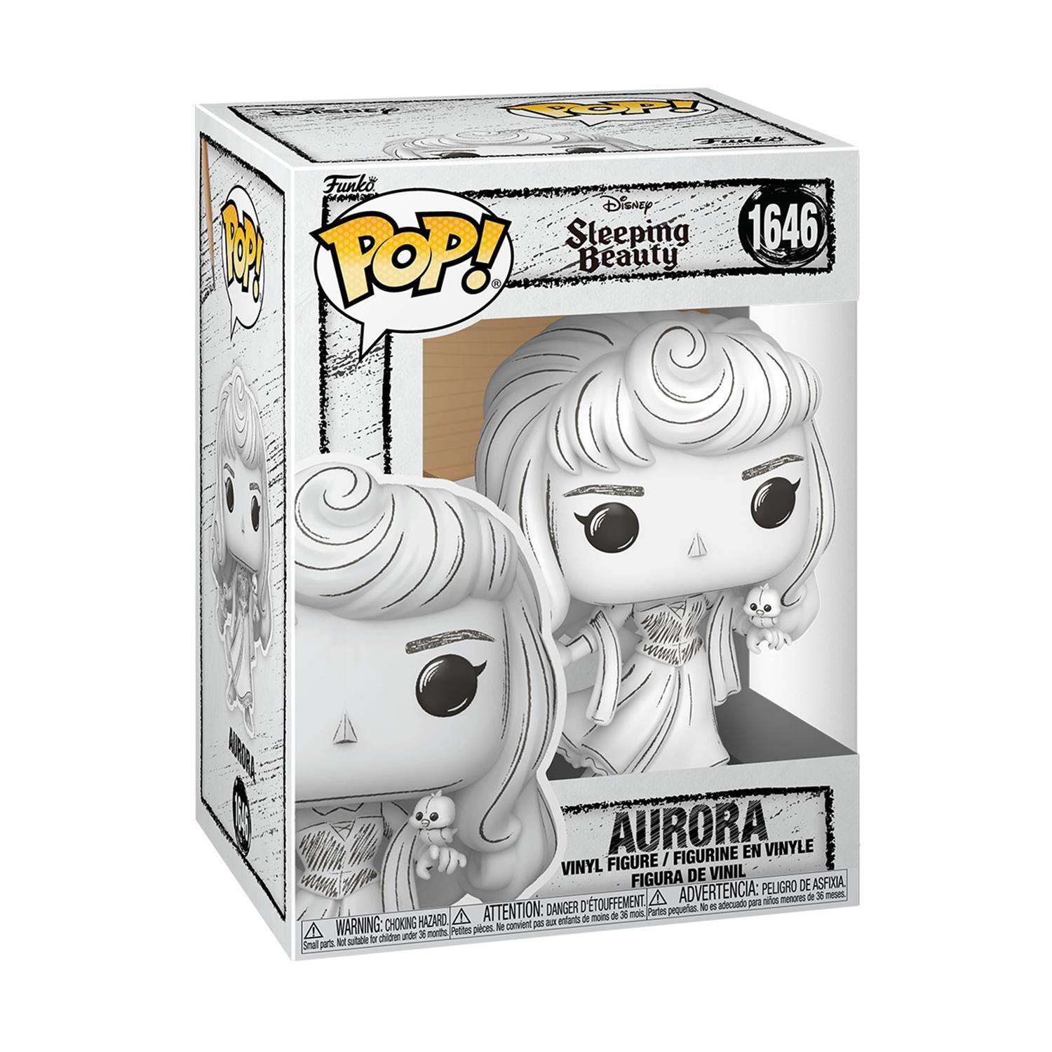 Funko Pop! Disney: Sleeping Beauty - Aurora (Sketched) #1646 Vinyl Figure - Sunday Habit