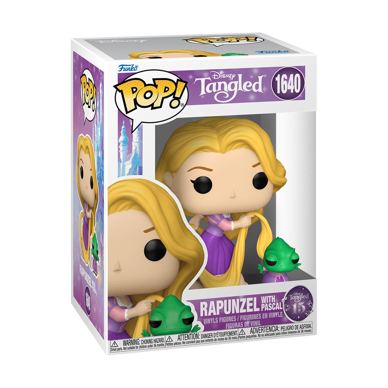 Funko Pop! Disney: Tangled - Rapunzel with Pascal (15th Ann.) #1640 Vinyl Figures