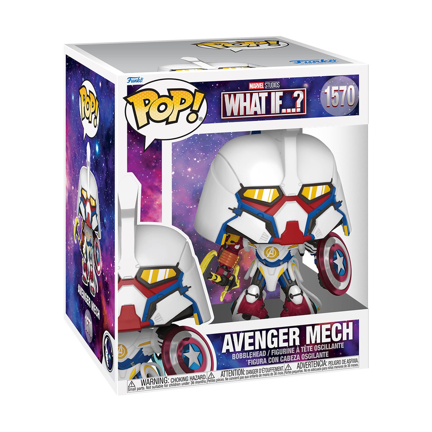 Funko Pop Marvel What If Avenger Mech 1570 Винилова Фигура 6.6 Инча - Sunday Habit
