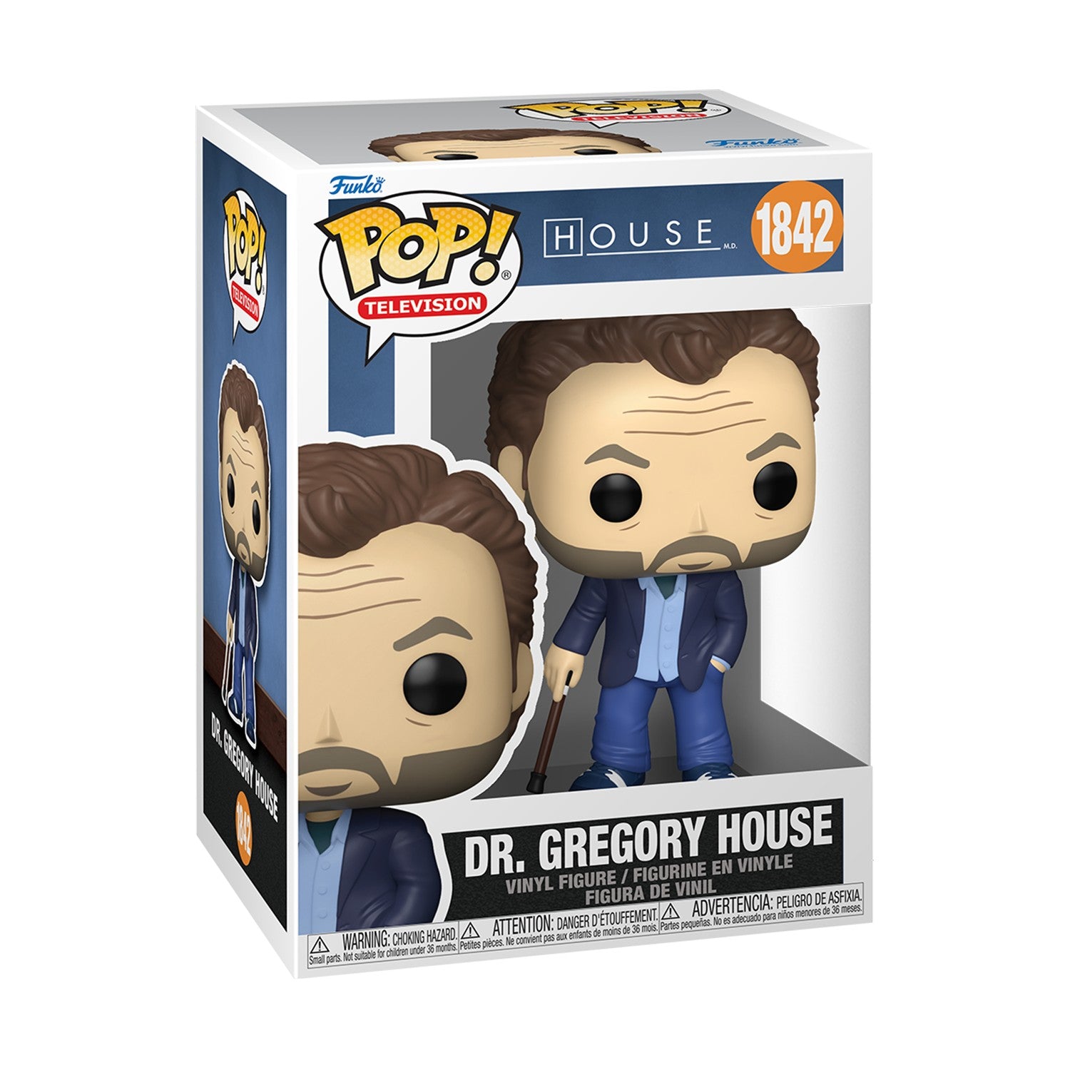 Funko Pop! Television: House - Dr. Gregory House #1842 Vinyl Figure