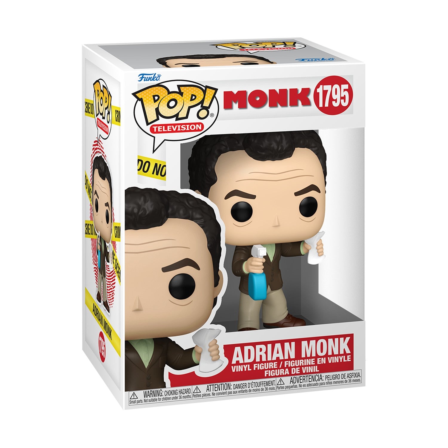 Funko Pop! Television: Monk - Adrian Monk #1795 Vinyl Figure