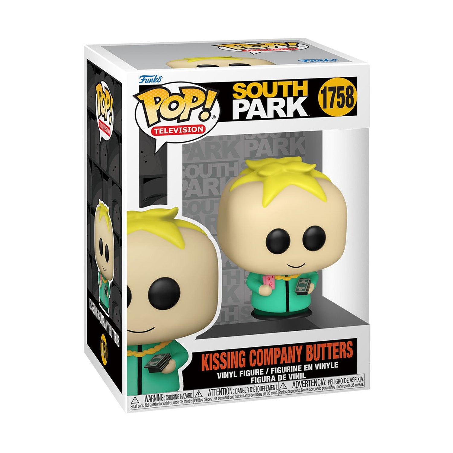 Funko Pop! Television: South Park - Kissing Company Butters #1758 Vinyl Figure - Sunday Habit