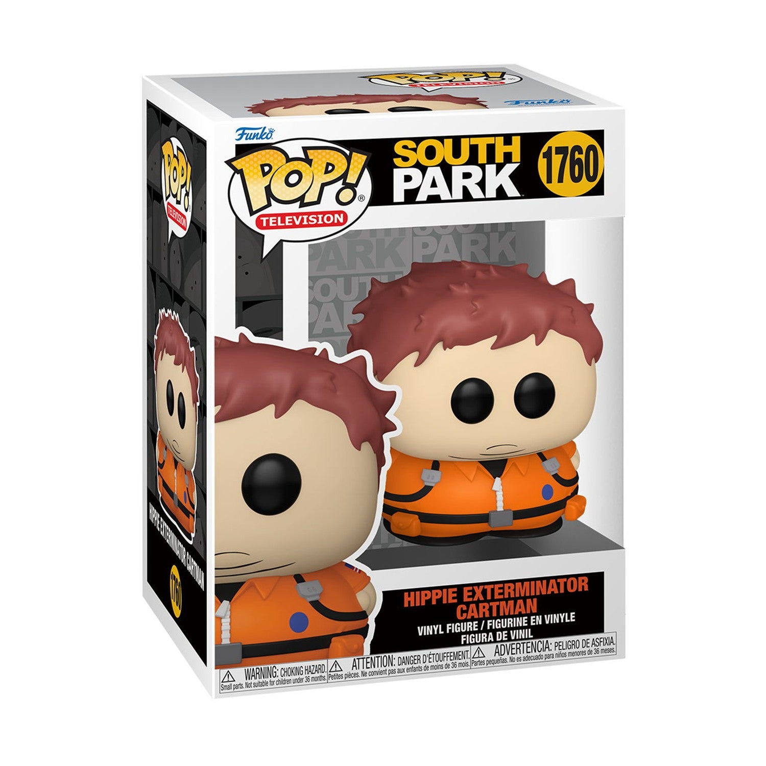 Funko Pop! Television: South Park - Hippie Exterminator Cartman #1760 Vinyl Figure - Sunday Habit