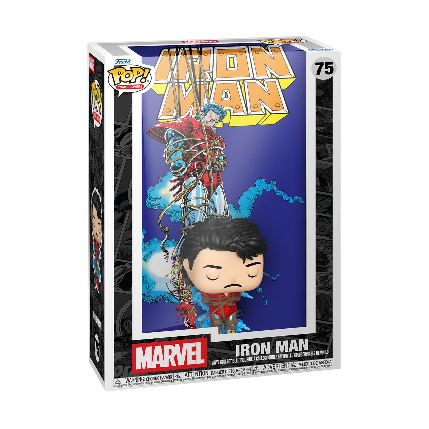 Funko Pop Комикс Корица Железният човек 68 75 Винил Фигура - Sunday Habit