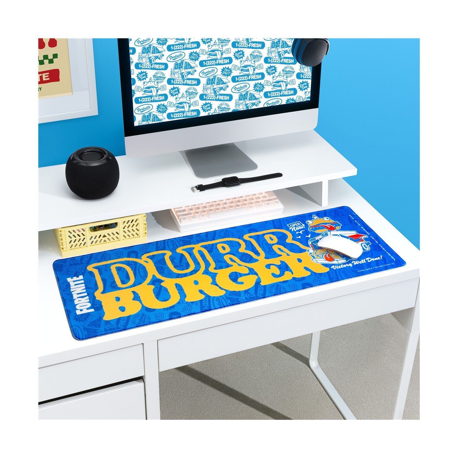 Paladone: Fortnite - Durr Burger Desk Mat (PP14537FO) - Sunday Habit