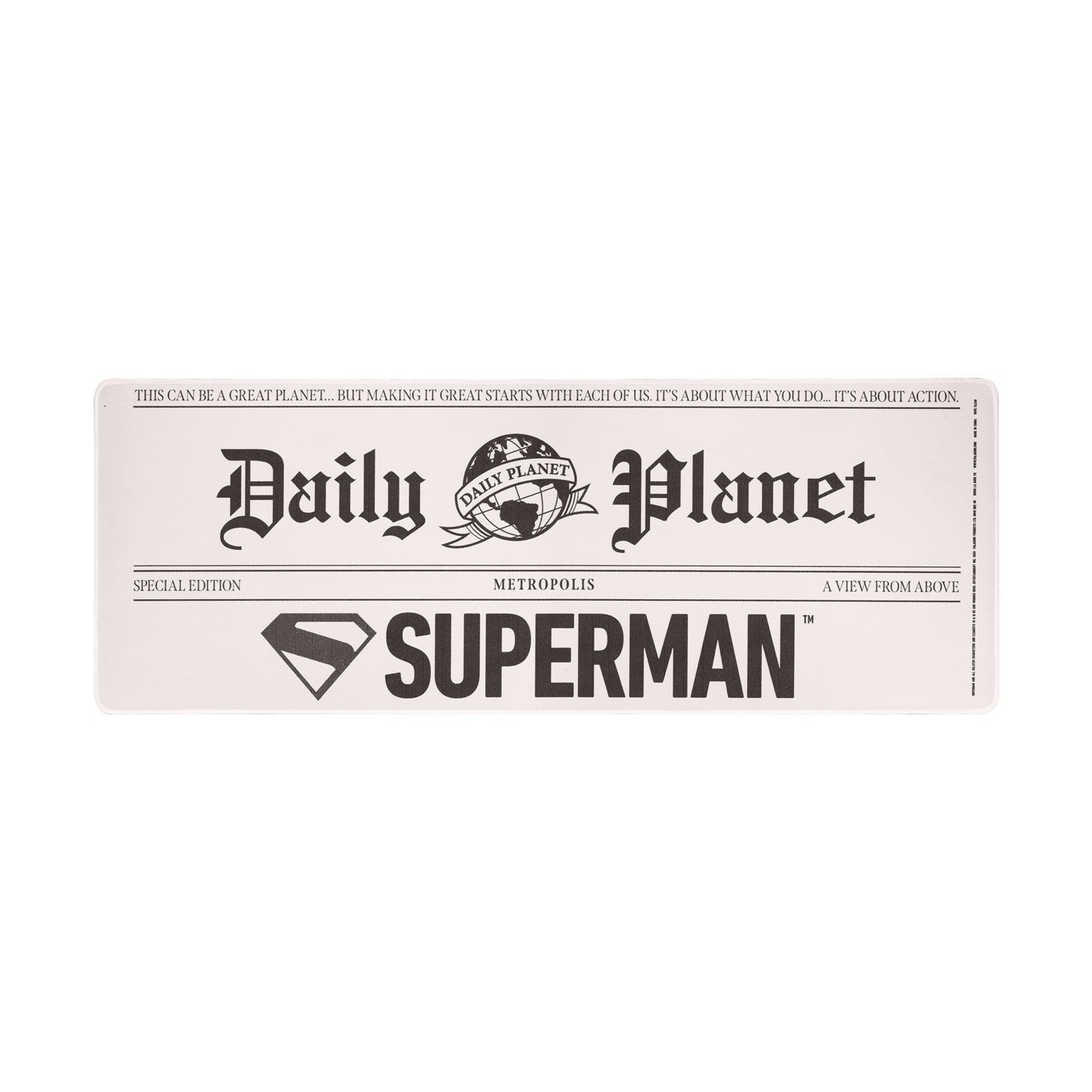 Paladone DC: Superman - Daily Planet Desk Mat (PP14717SMT) - Sunday Habit