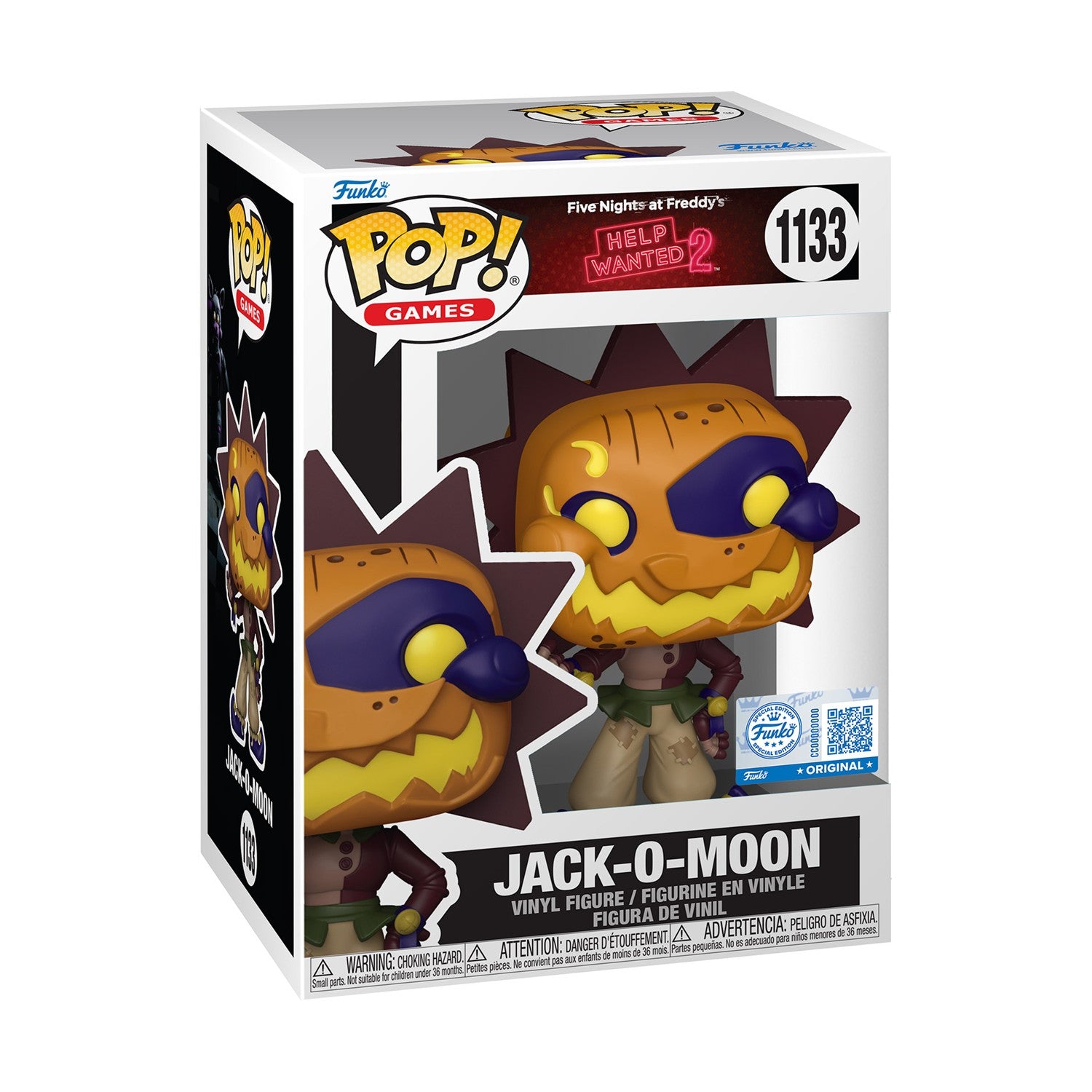 Funko Pop! Games: Five Nights at Freddy's (Help Wanted 2) - Jack-O-Moon (Special Edition) #1133 Vinyl Figure - Sunday Habit