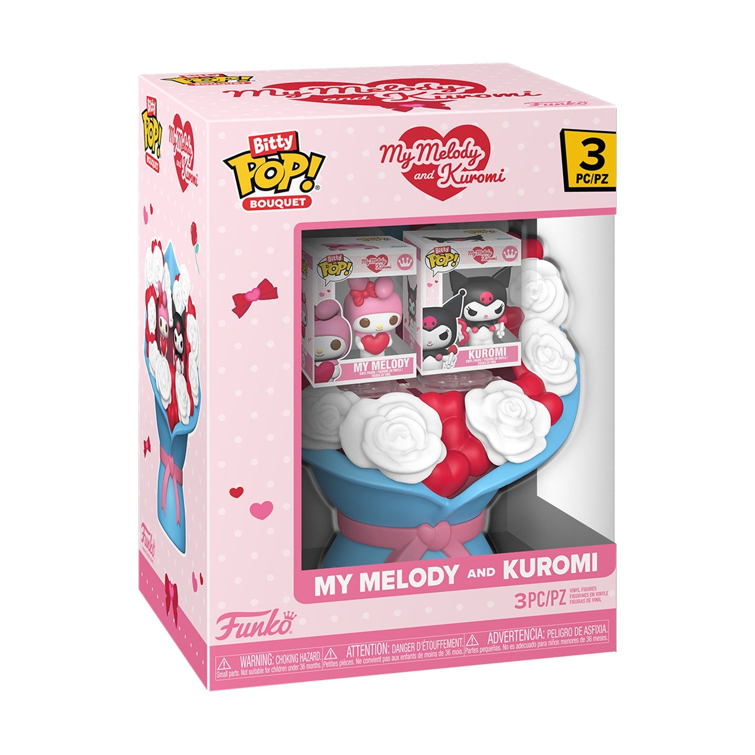Funko Bitty Pop! Bouquet: My Melody and Kuromi Vinyl Figures