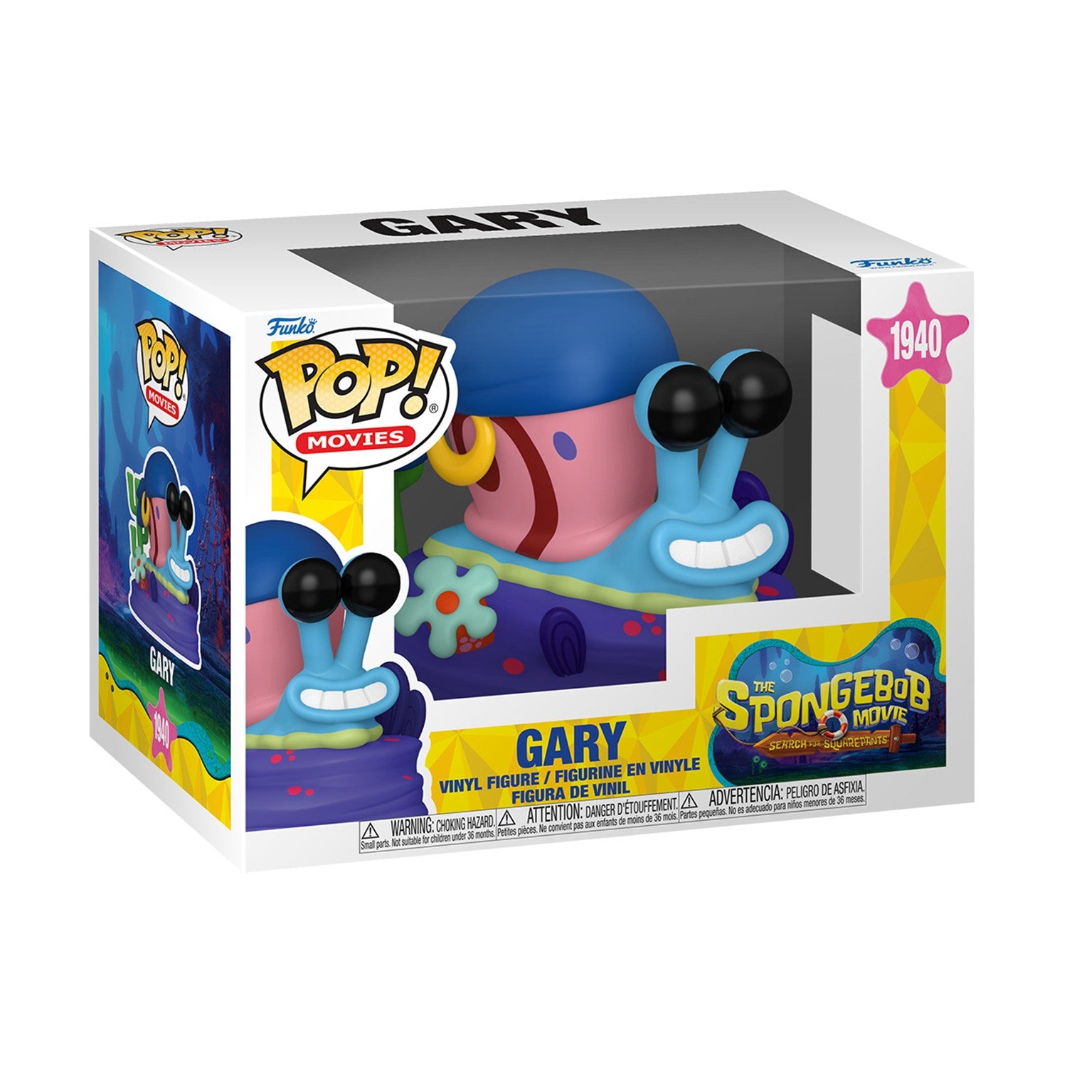Funko  Pop! Movies: The SpongeBob Movie: Search for SquarePants - Gary (Pirate) #1940 Vinyl Figure