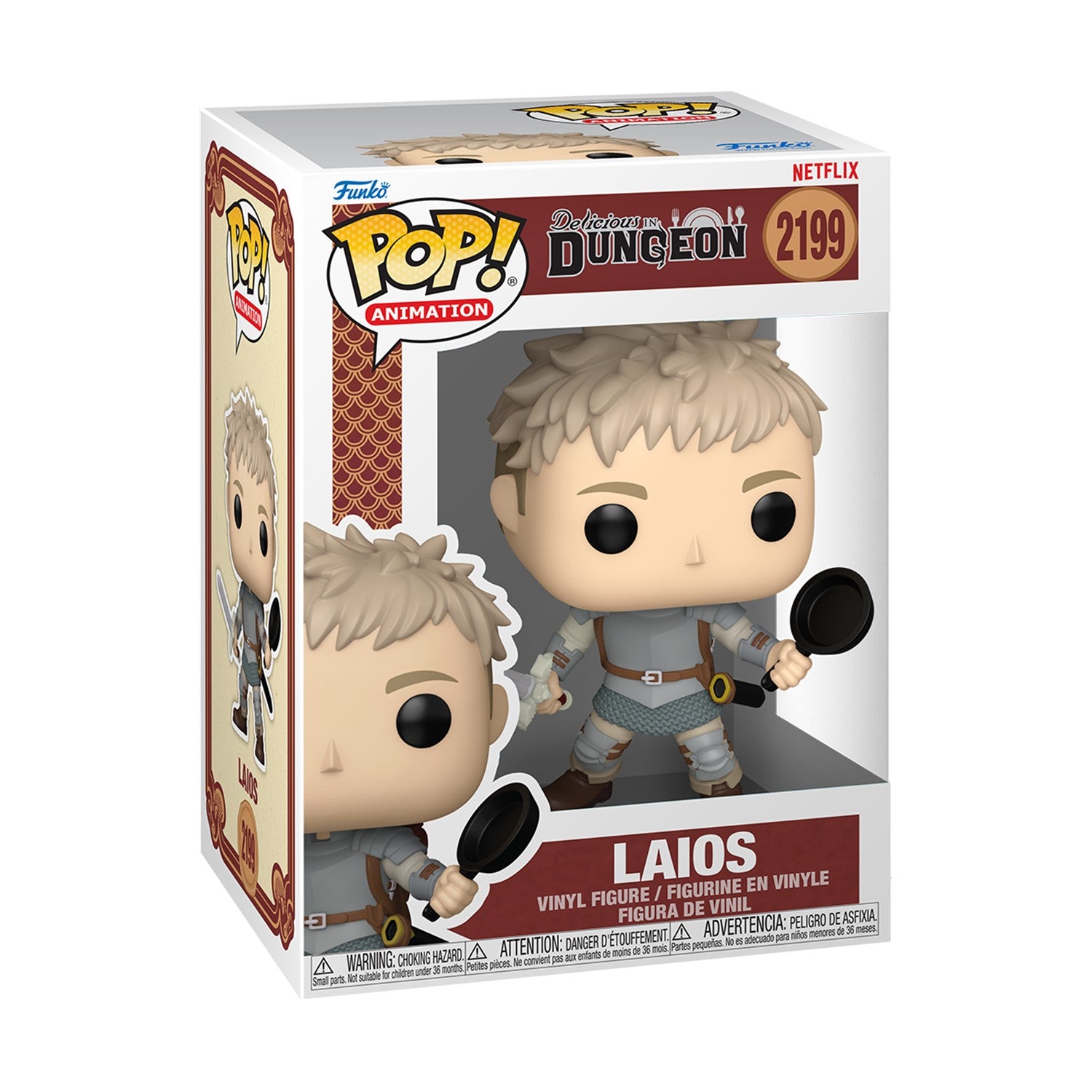 Funko Pop! Animation: Delicious In Dungeon- Laios* #2199 Vinyl Figure - Sunday Habit