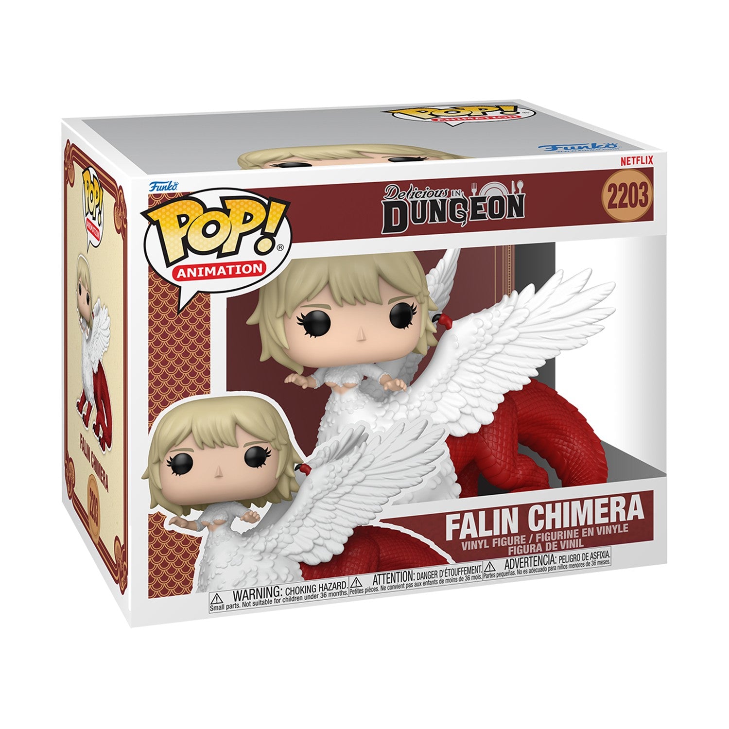 Funko Pop! Super: Delicious In Dungeon - Falin Chimera #2203 Vinyl Figure (6") - Sunday Habit