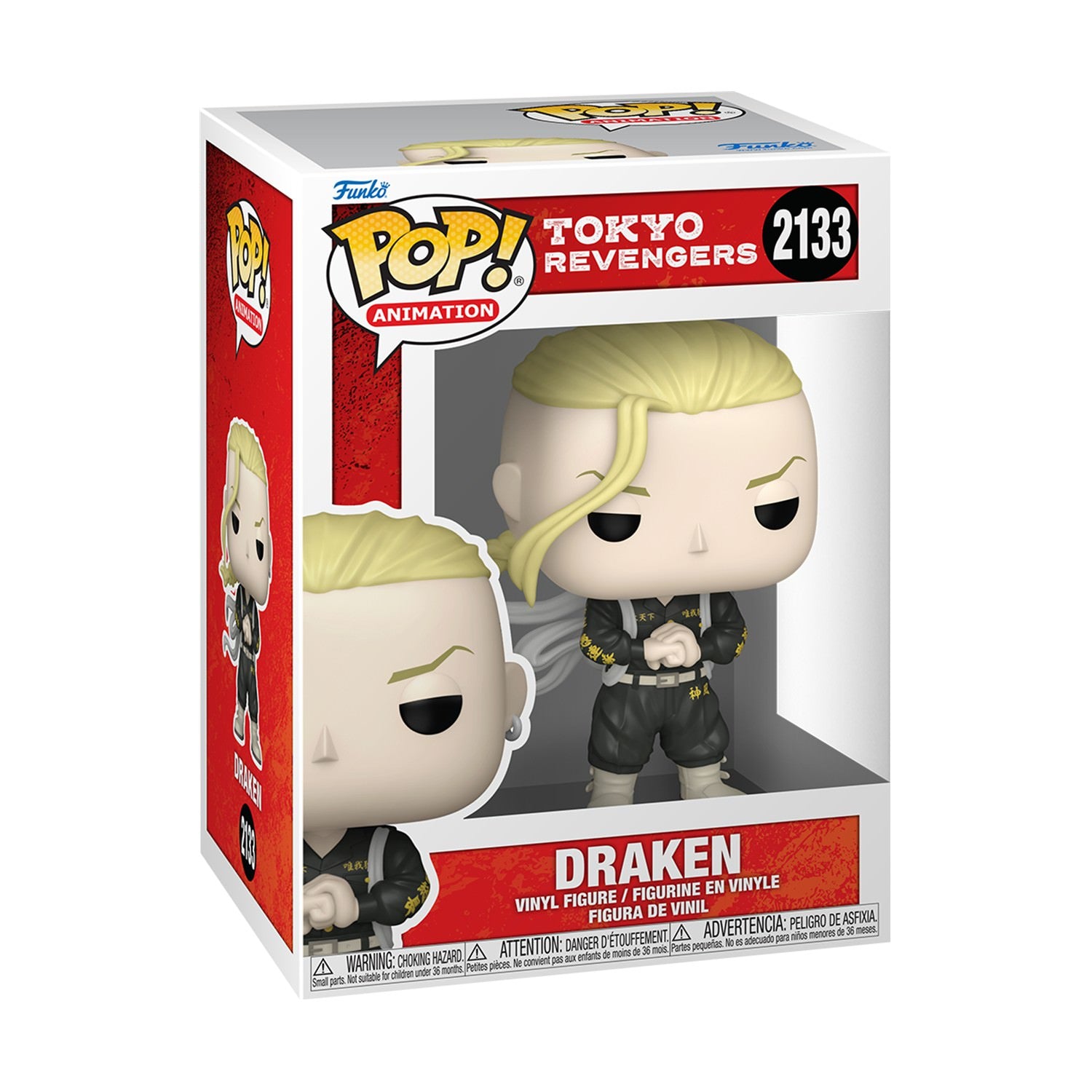Funko Pop! Animation: Tokyo Revengers - Draken #2133 Vinyl Figure