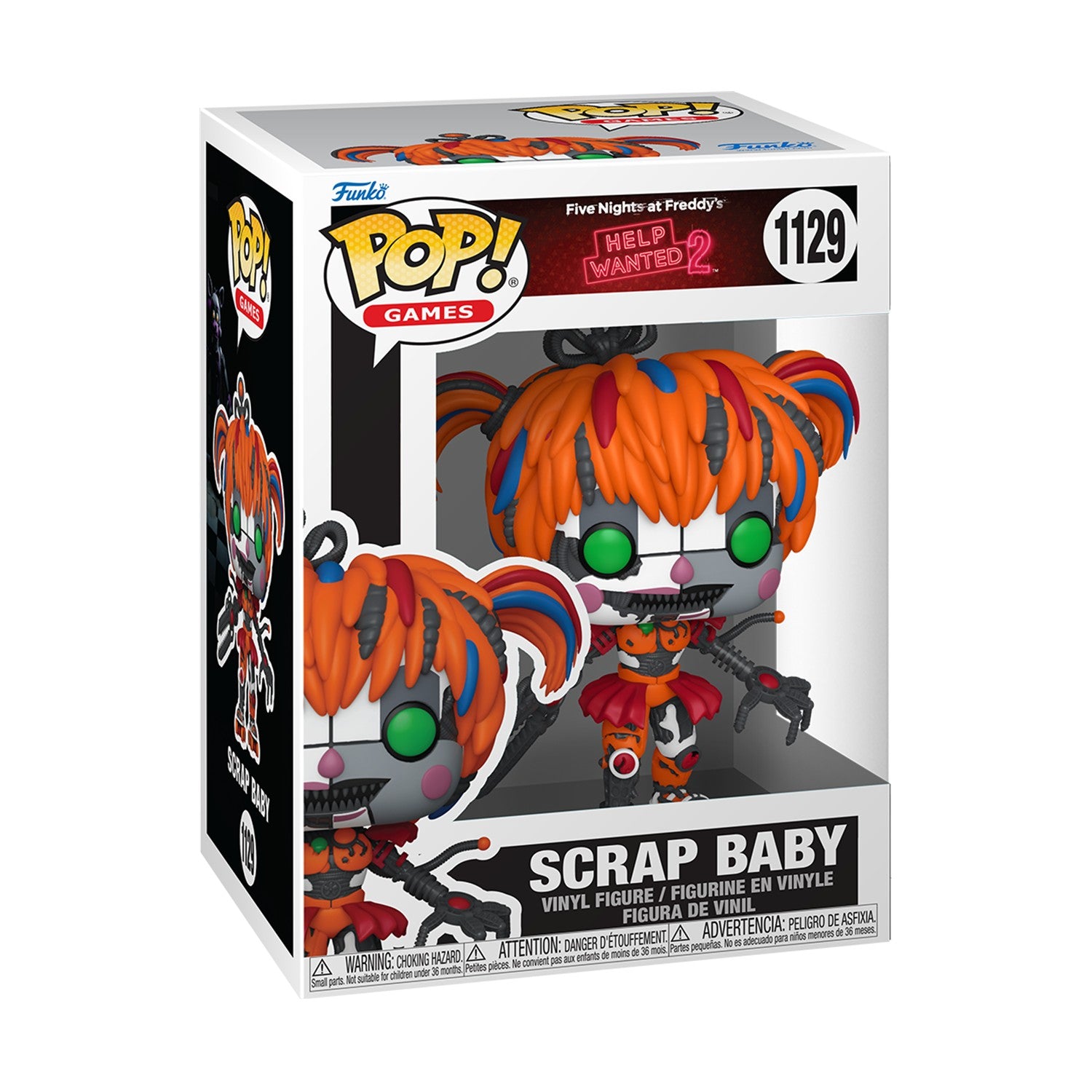 Funko Pop! Games: Five Nights At Freddy's Help Wanted 2 - Scrap Baby #1129 Vinyl Figure