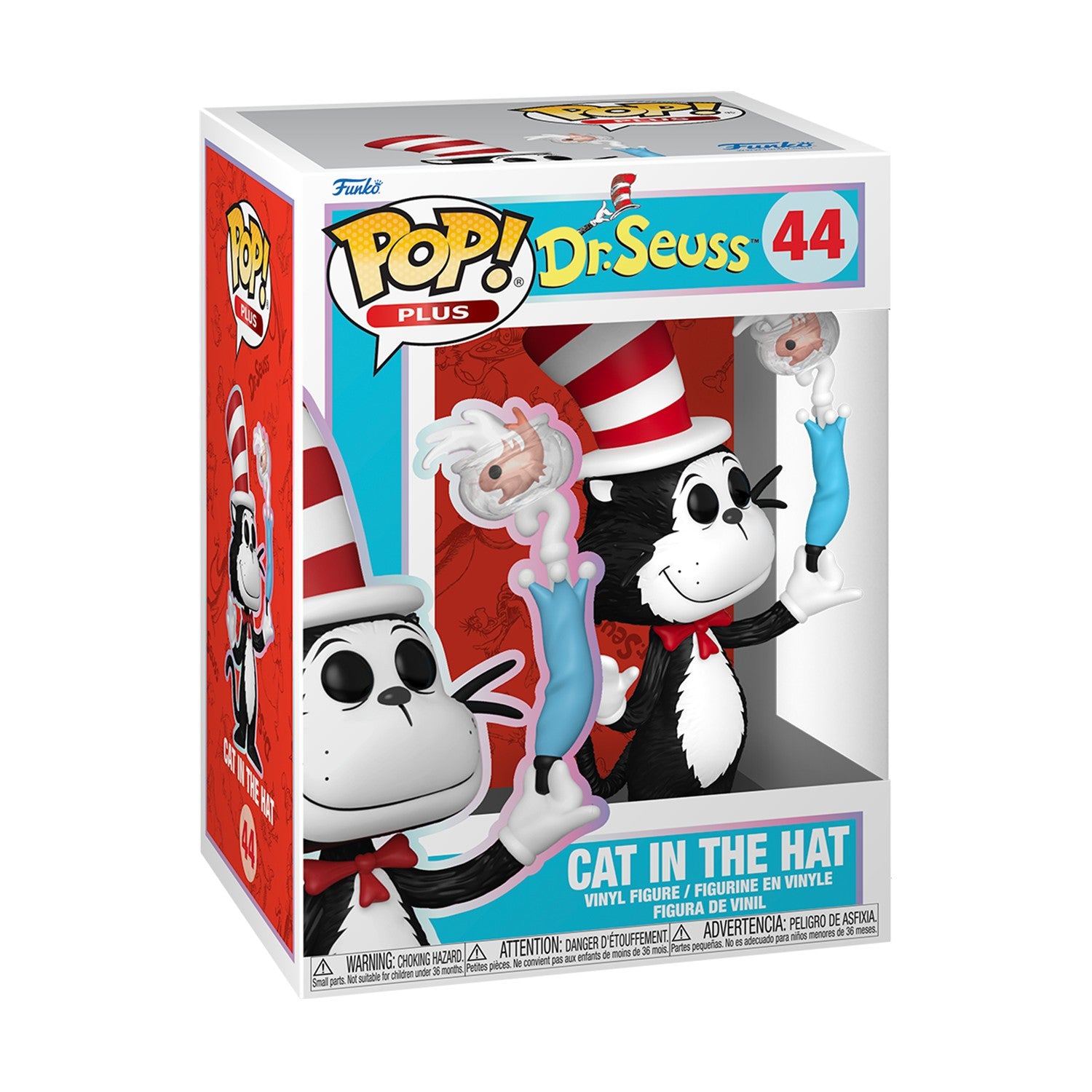 Funko Pop! Plus: Dr. Seuss - Cat in the Hat #44 Vinyl Figure - Sunday Habit