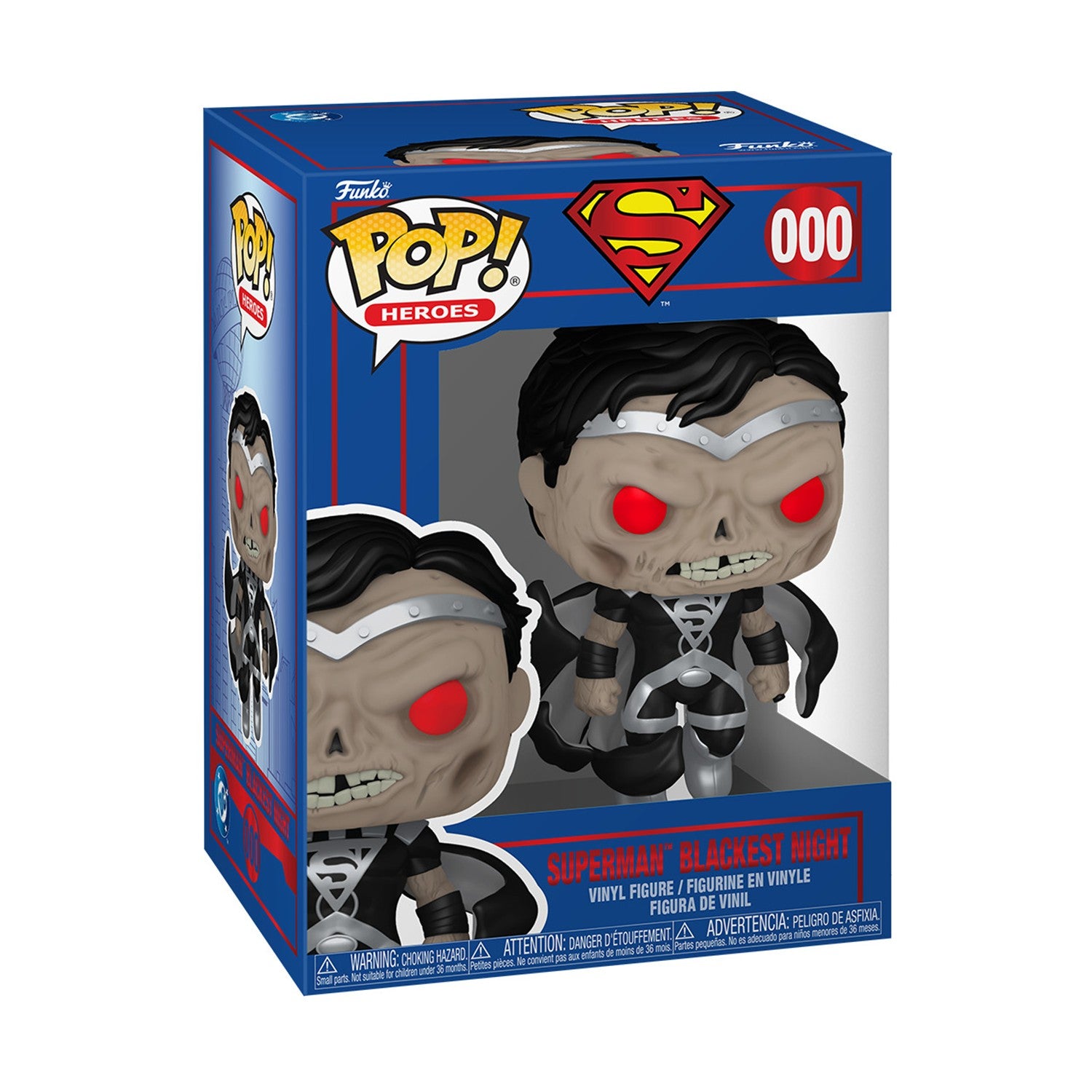 Funko Pop Heroes Superman Blackest Night 612 Винил Фигура - Sunday Habit