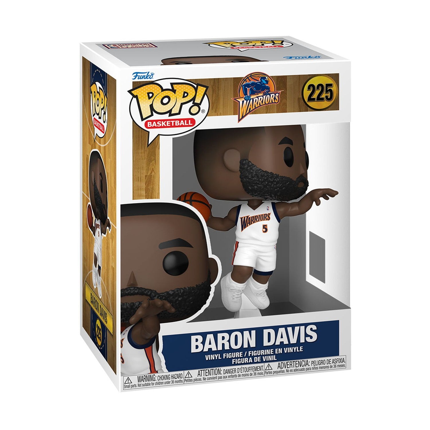 Funko Pop! Basketball: Warriors - Baron Davis #225 Vinyl Figure - Sunday Habit
