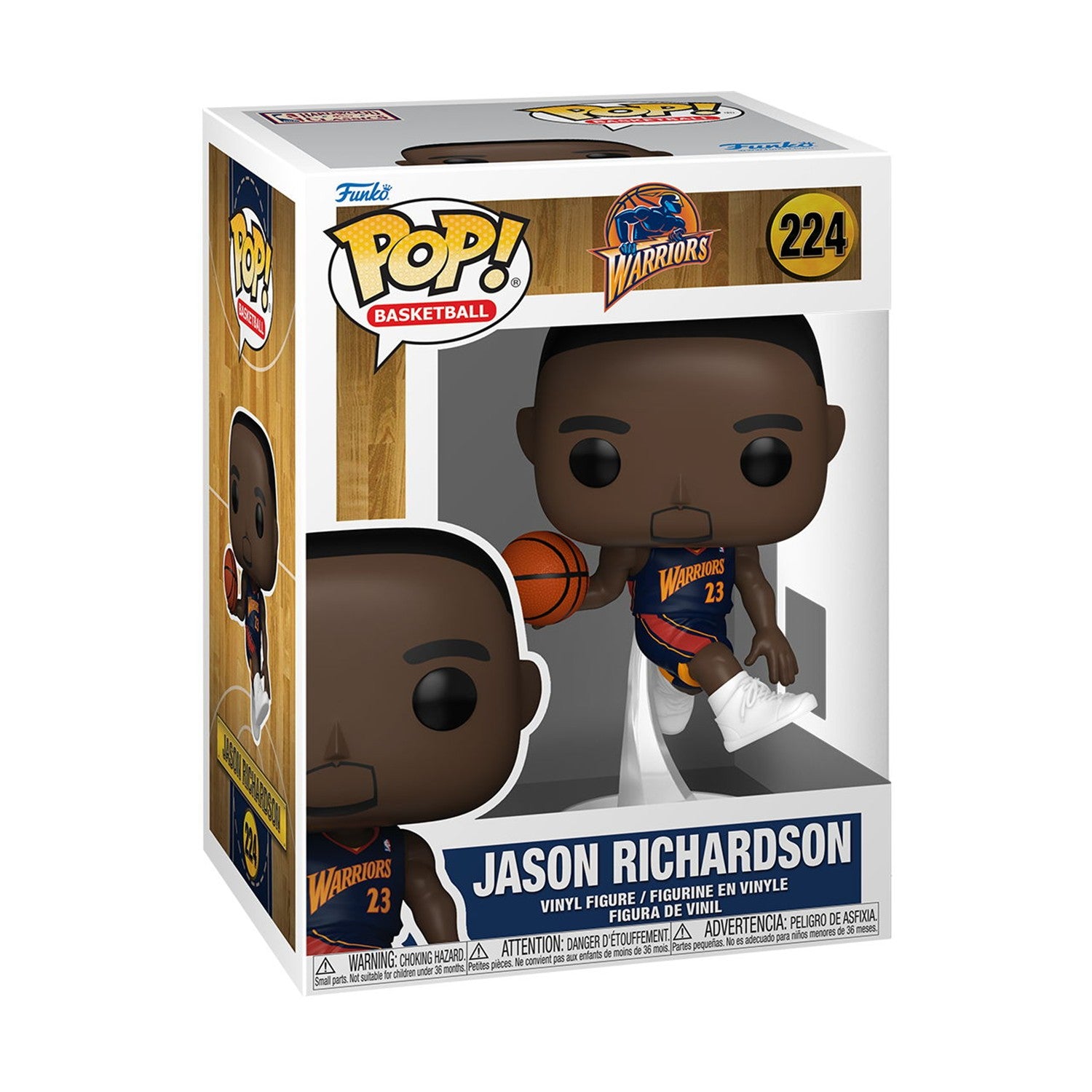 Funko Pop! Basketball: Warriors - Jason Richardson #224 Vinyl Figure - Sunday Habit