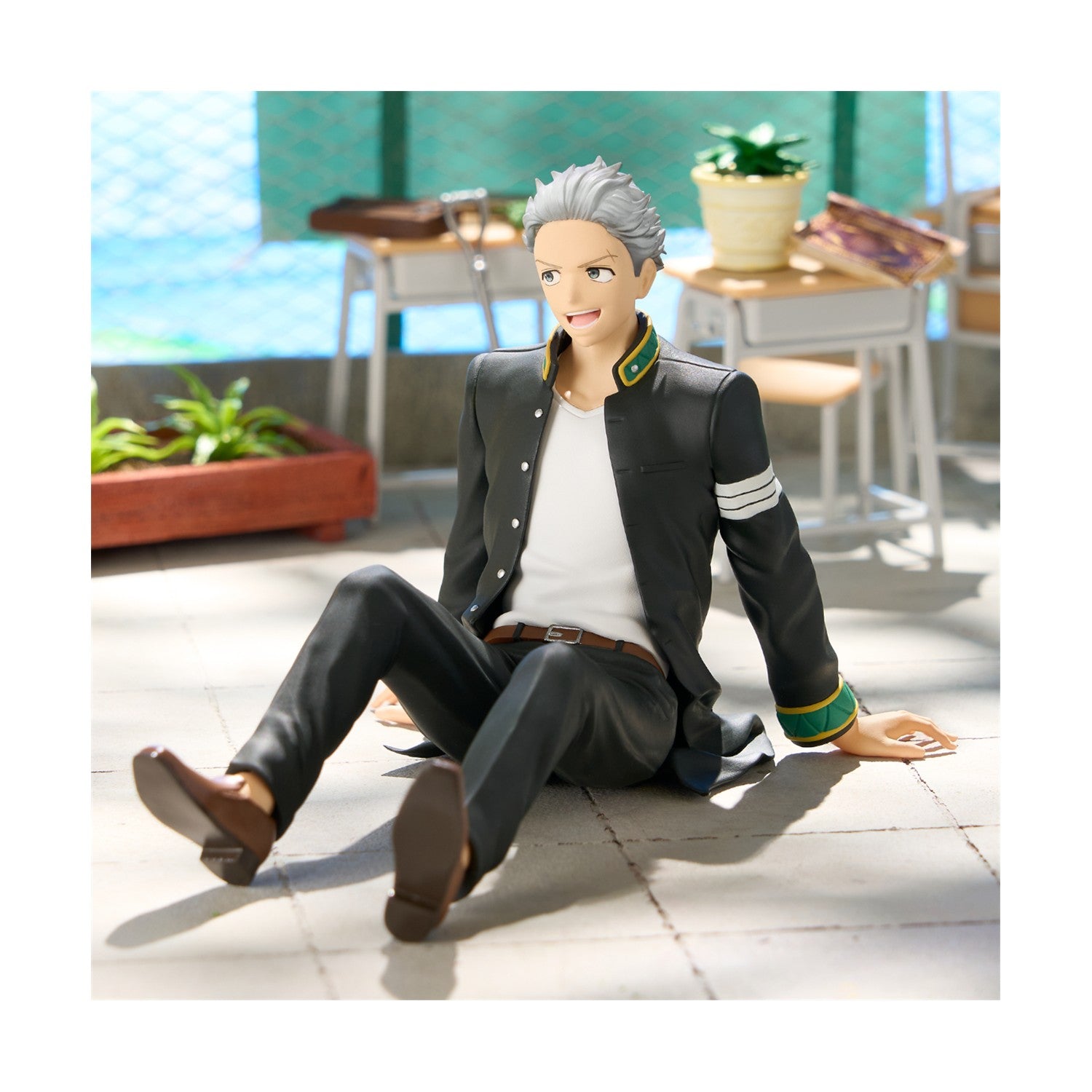 Banpresto Wind Breaker Umemiya Hajime Статуя 17 см Chatting Time - Sunday Habit