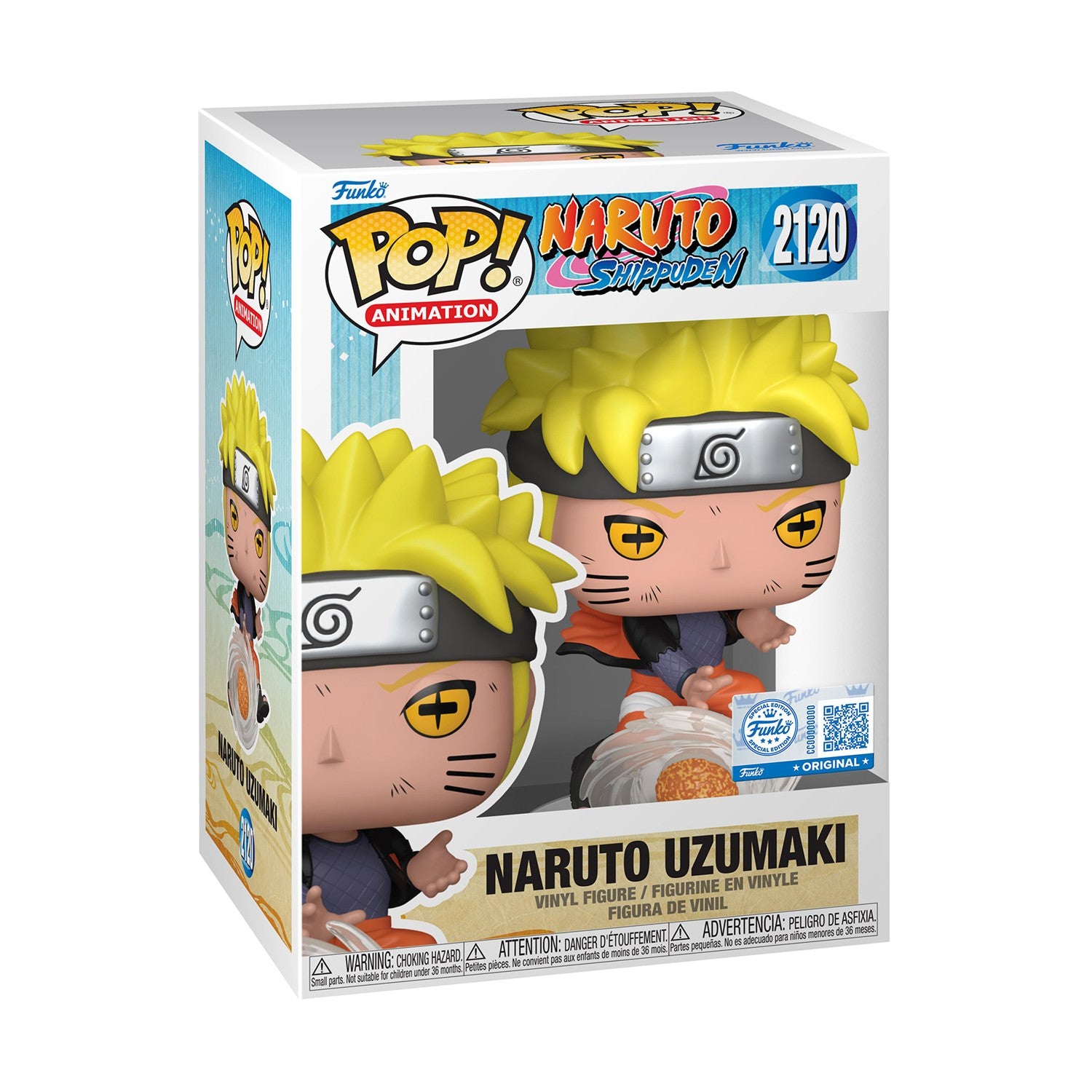 Funko Pop! Animation: Naruto Shippuden - Naruto Uzumaki (Special Edition) #2120 Vinyl Figure