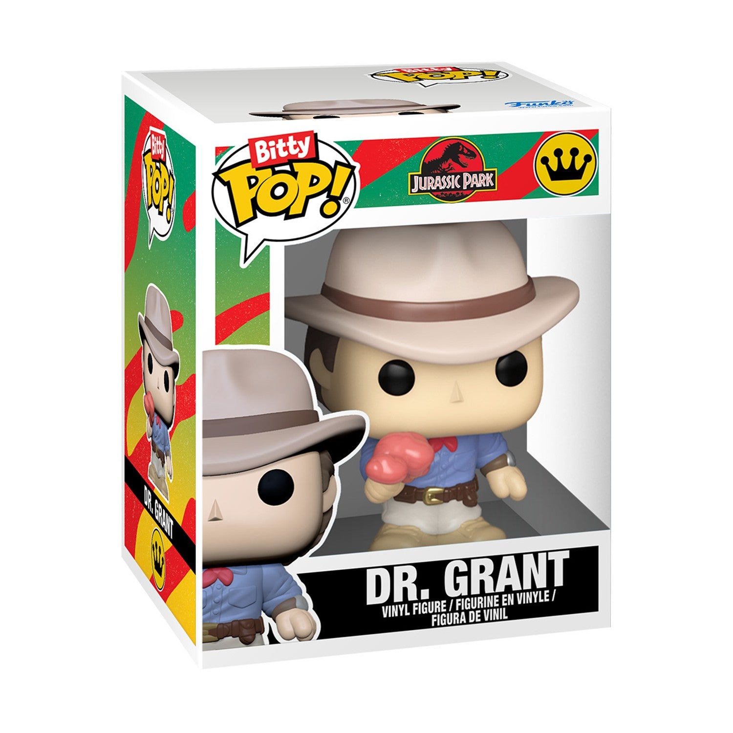 Funko Bitty Pop! Rides: Jurassic Park - Dr. Alan Grant with Jurassic SUV Vinyl Figures - Sunday Habit