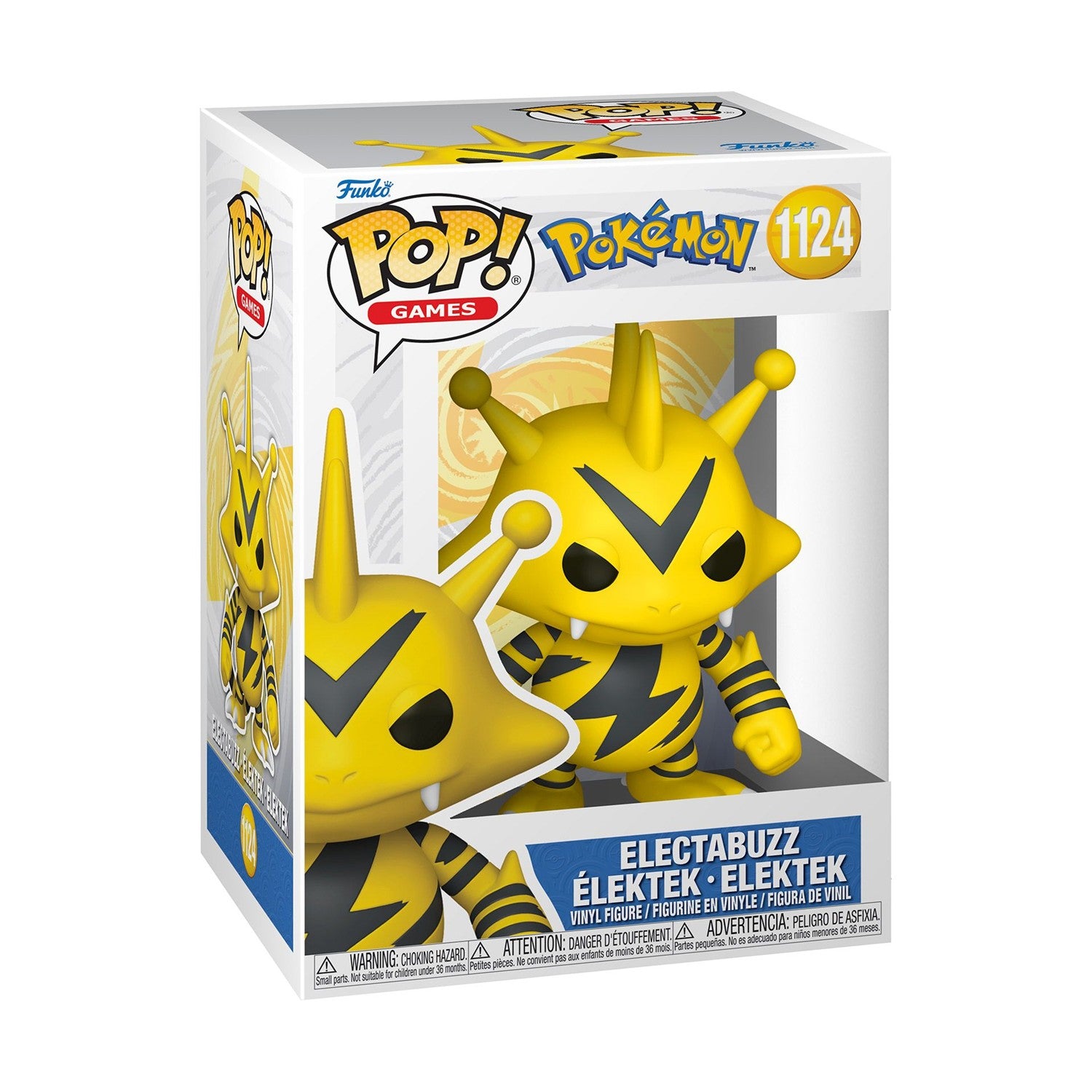 Funko Pop! Games: Pokemon - Electabuzz #1124 Vinyl Figure - Sunday Habit