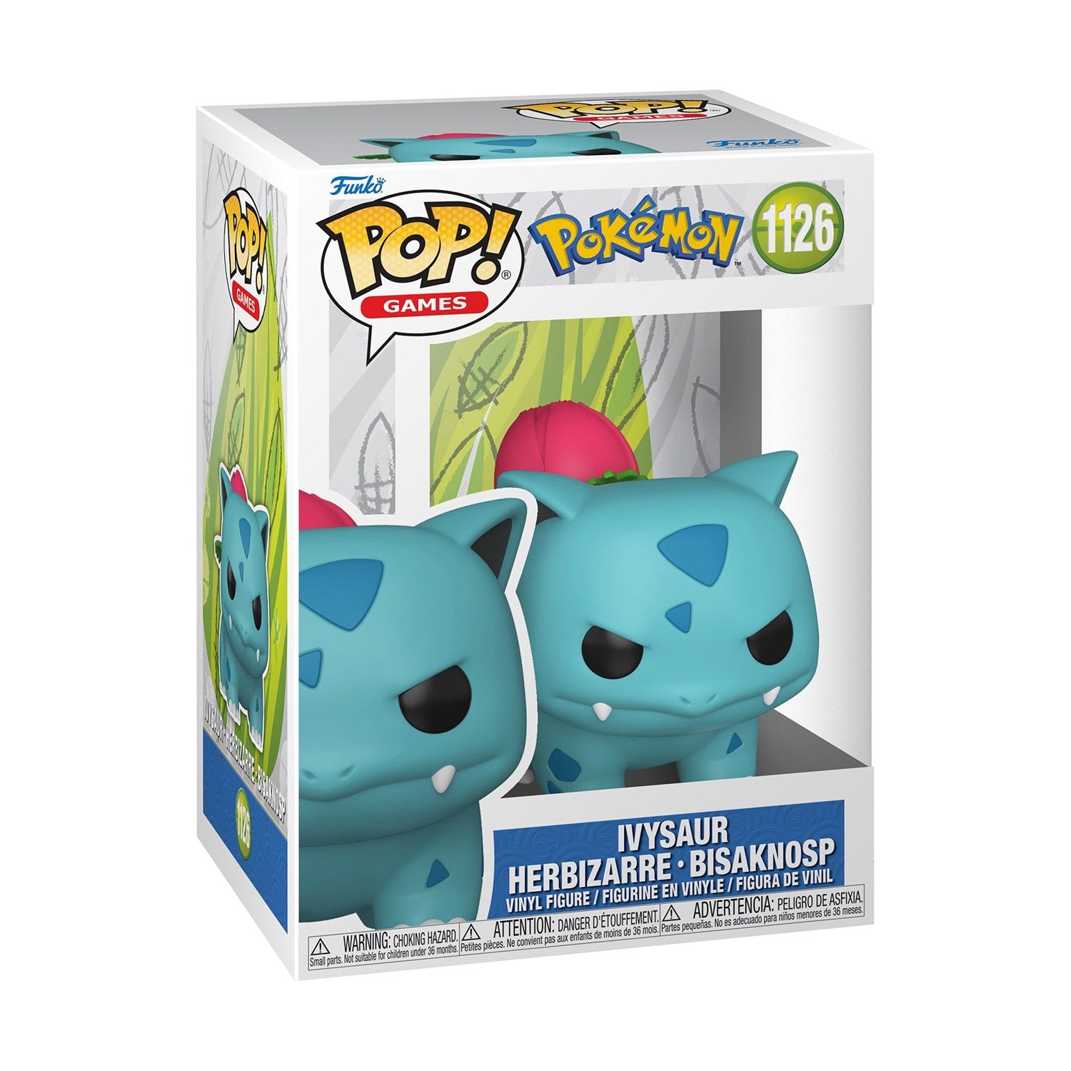 Funko Pop! Games: Pokemon - Ivysaur #1126 Vinyl Figure - Sunday Habit