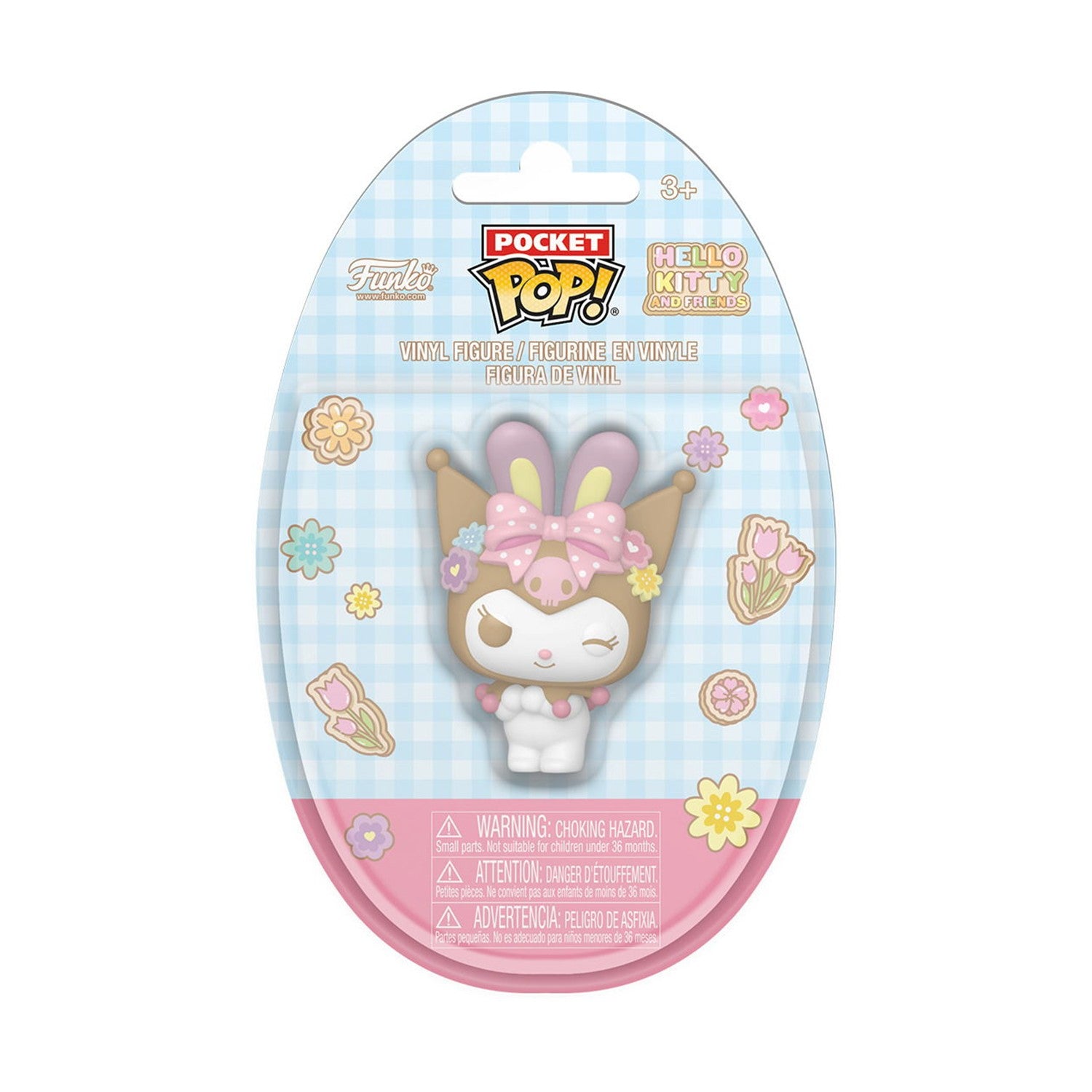 Funko Pocket Pop! Singles: Hello Kitty & Friends (Spring) - Kuromi Vinyl Figure - Sunday Habit