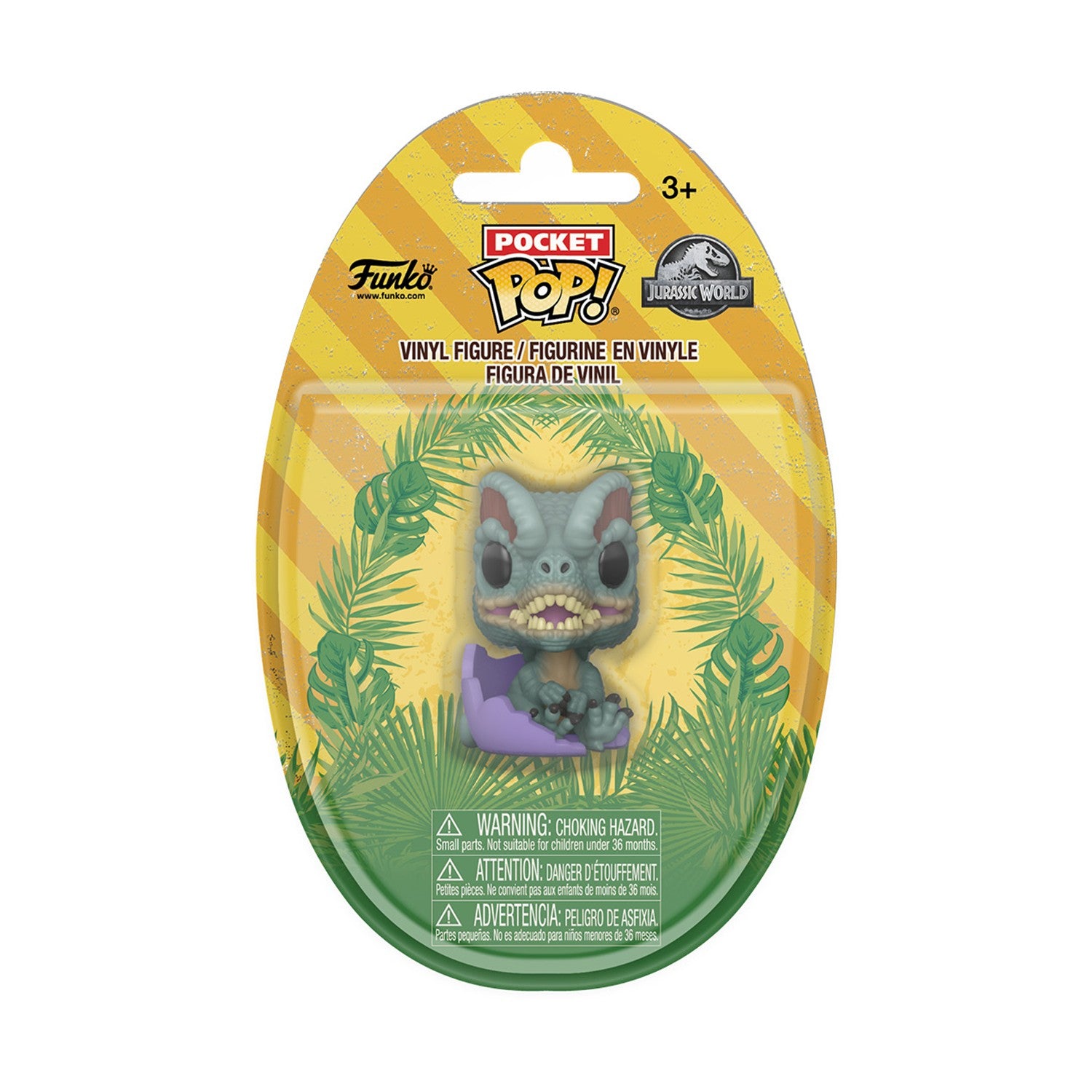 Funko Pocket Pop! Singles: Jurassic World (Spring) --Dilophosaurus Hatchling Vinyl Figure - Sunday Habit