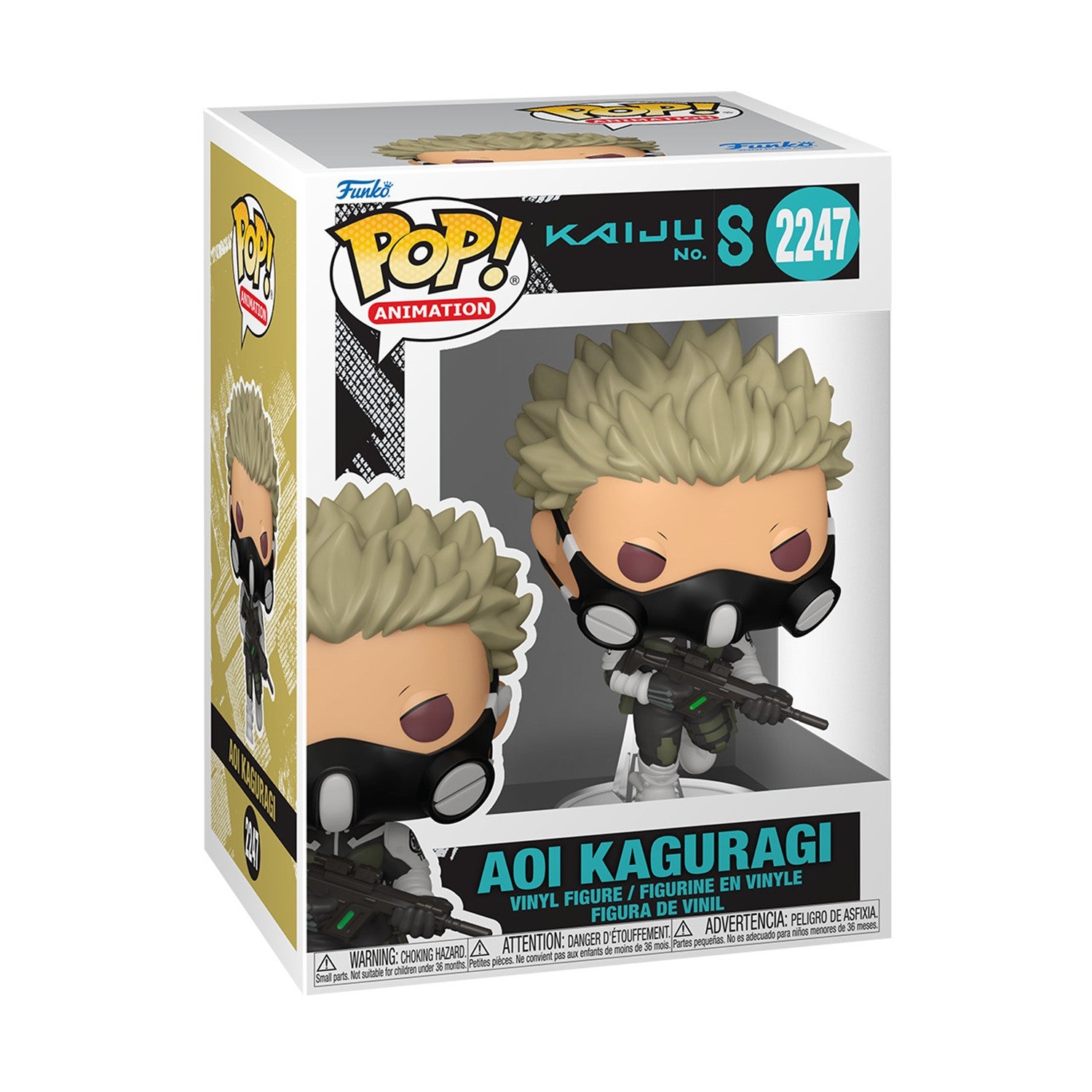Funko Pop! Animation: Kaiju No. 8 - Aoi Kaguragi #2247 Vinyl Figure - Sunday Habit