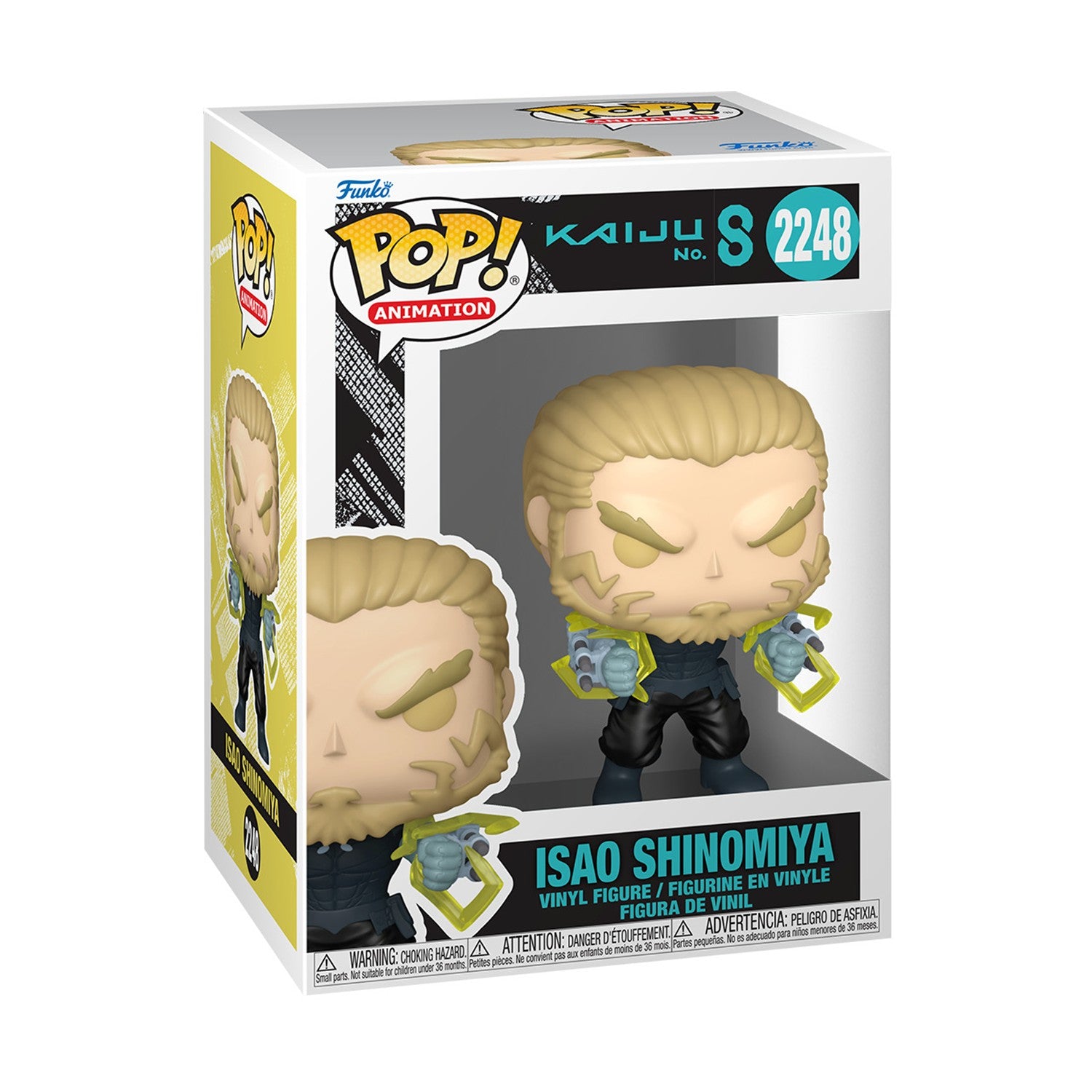 Funko Pop! Animation: Kaiju No. 8 - Isao Shinomiya #2248 Vinyl Figure - Sunday Habit