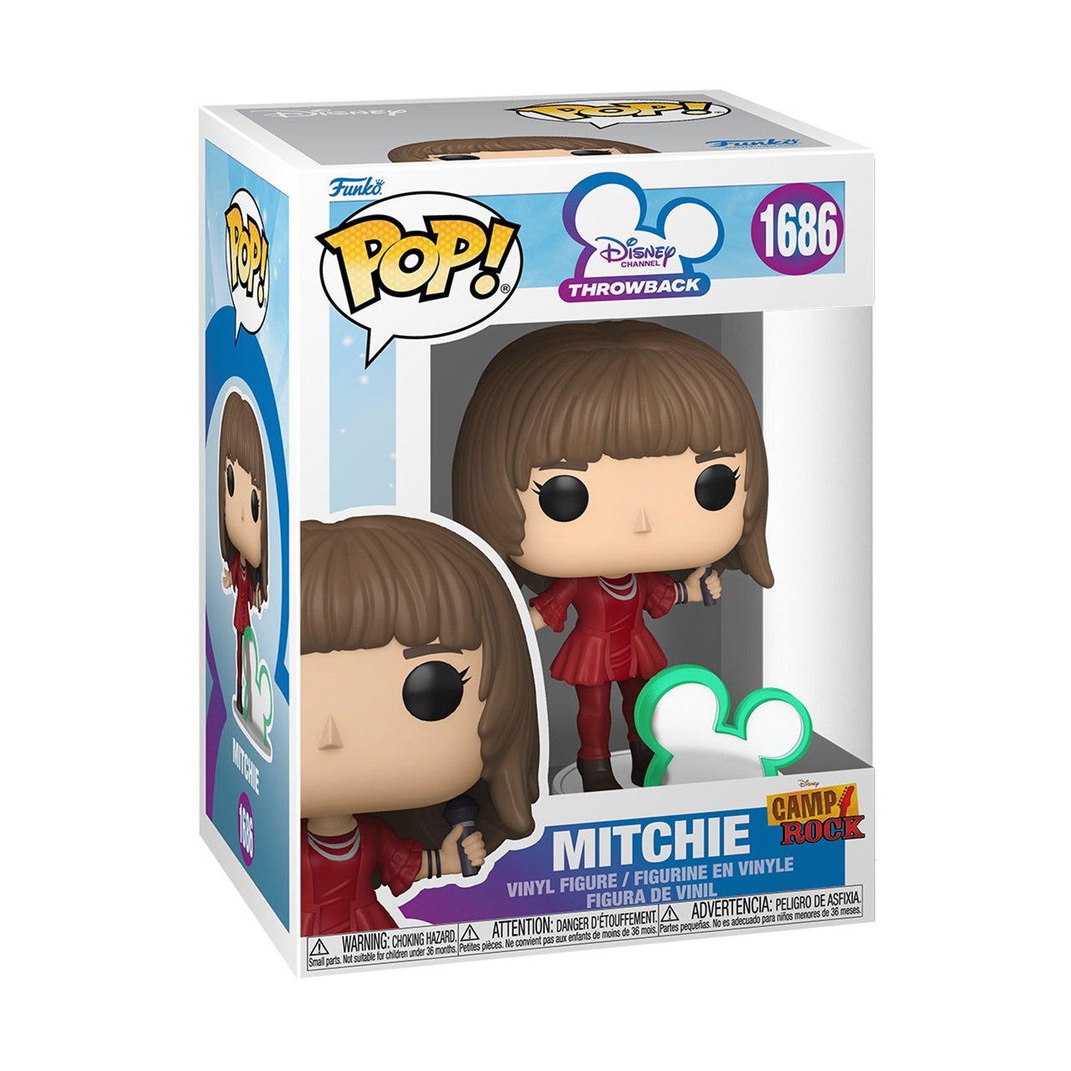 Funko Pop! Disney: Channel Retro - Mitchie with Disney Icon # Vinyl Figure - Sunday Habit