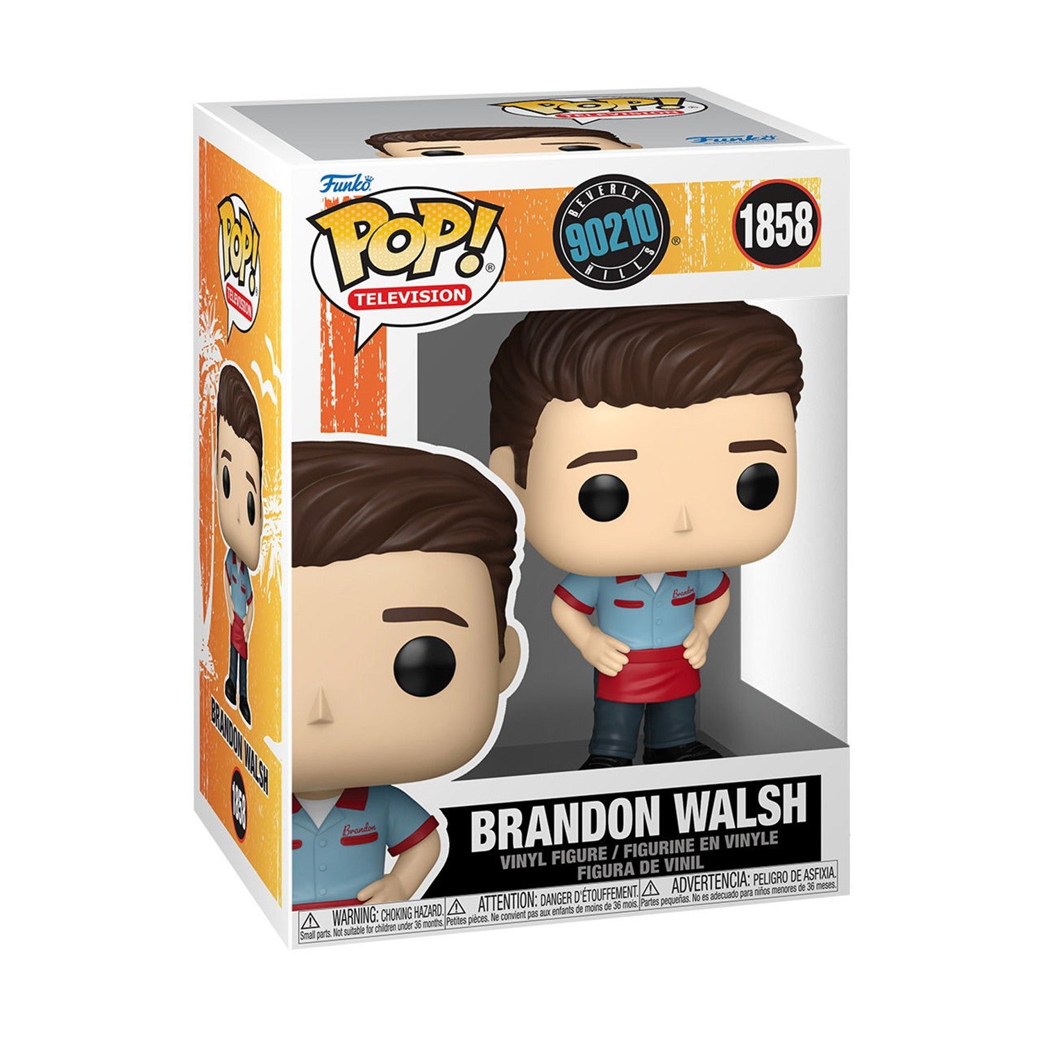 Funko Pop! Television: Beverly Hills 90210 - Brandon Walsh #1858 Vinyl Figure - Sunday Habit