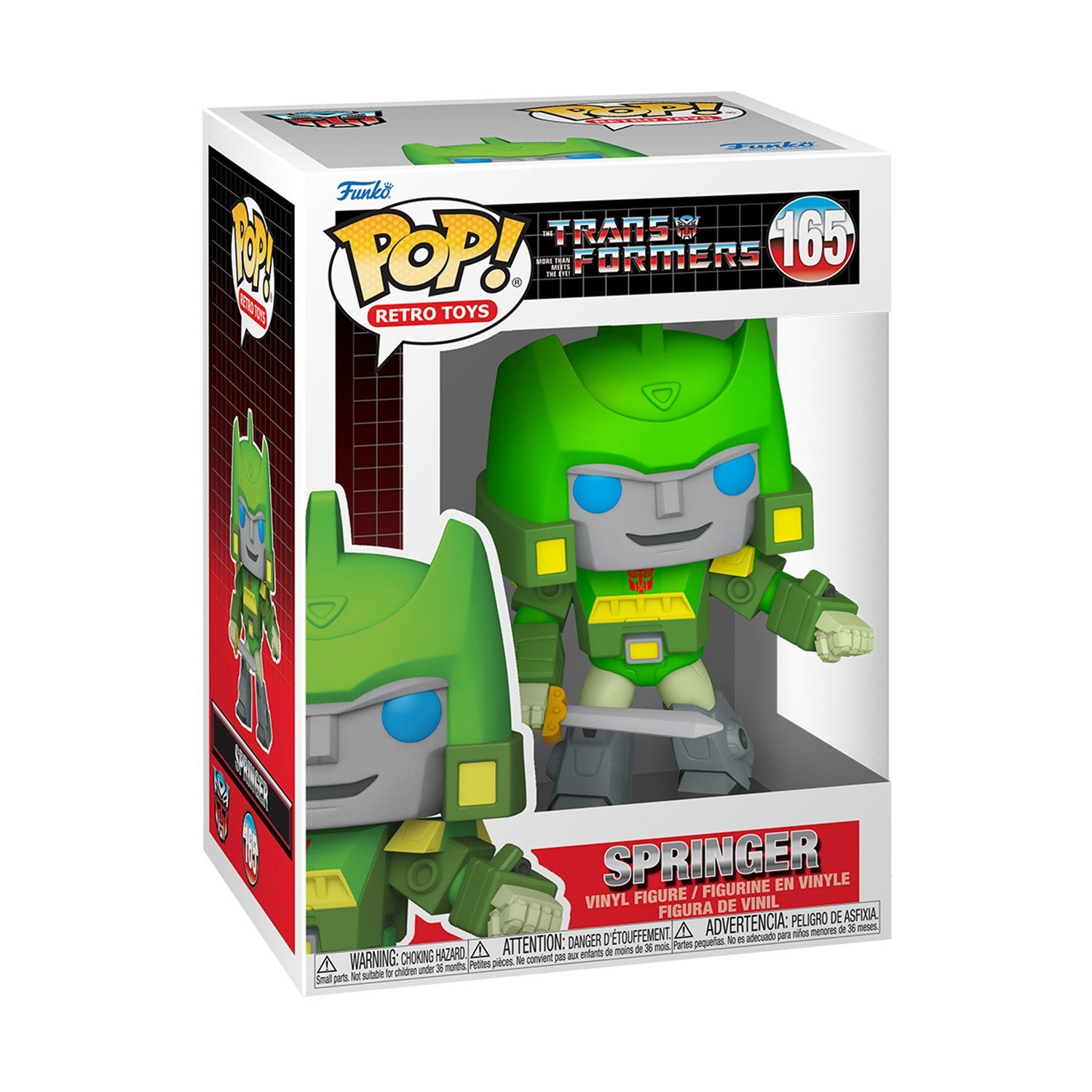 Funko Pop! Retro Toys: Transformers - Springer #165 Vinyl Figure - Sunday Habit
