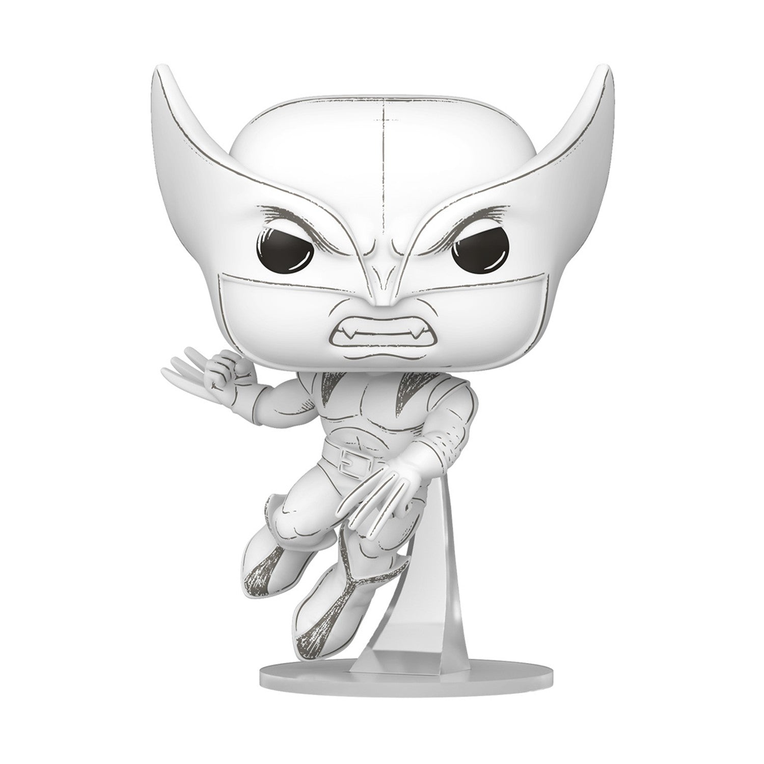 Funko Pop! Marvel: Wolverine - Wolverine (Sketched) #1573 Bobble-Head Vinyl Figure - Sunday Habit