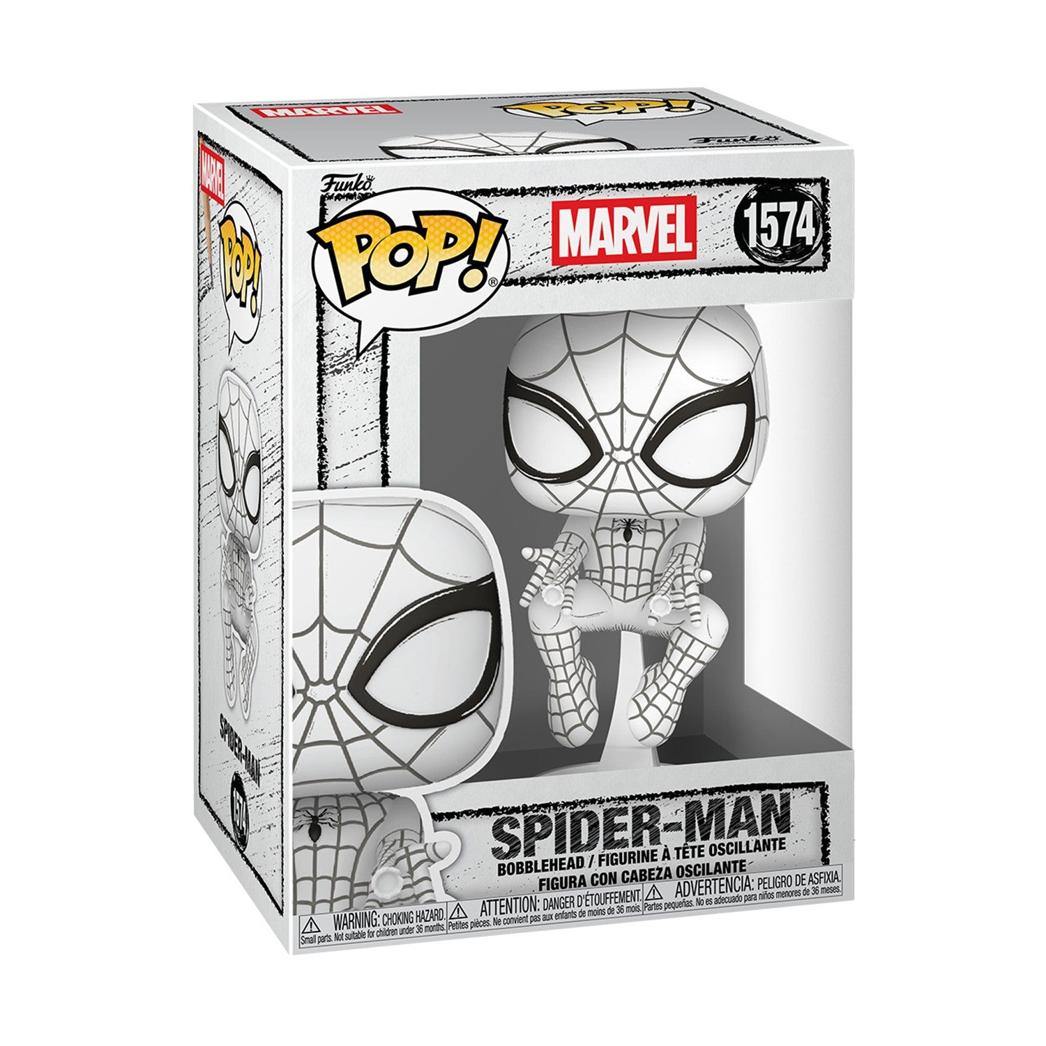 Funko Pop! Marvel: Spider-Man #1574 Bobble-Head Vinyl Figure - Sunday Habit