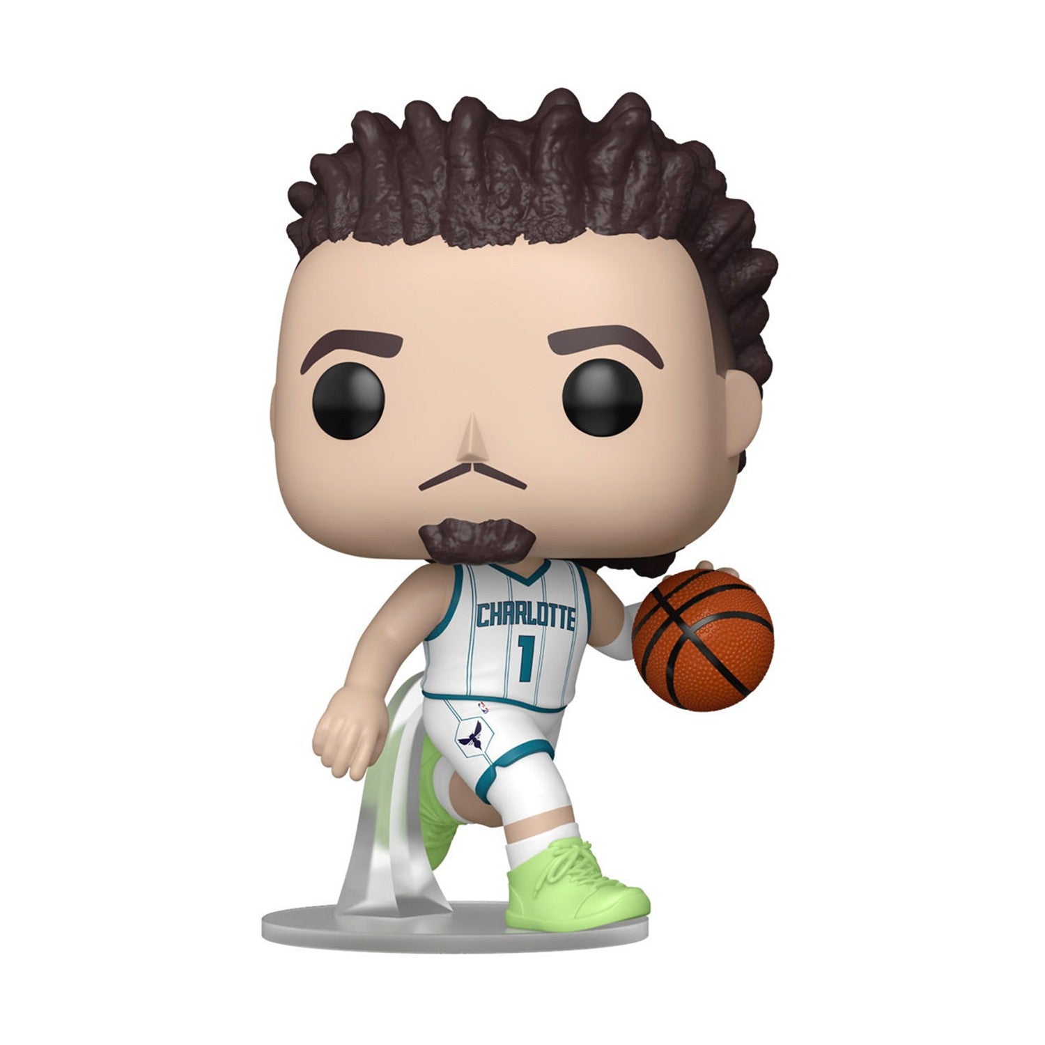 Funko Pop! Basketball: Charlotte Hornets - Lamelo Ball (Association Edition Jersey) #228 Vinyl Figure - Sunday Habit
