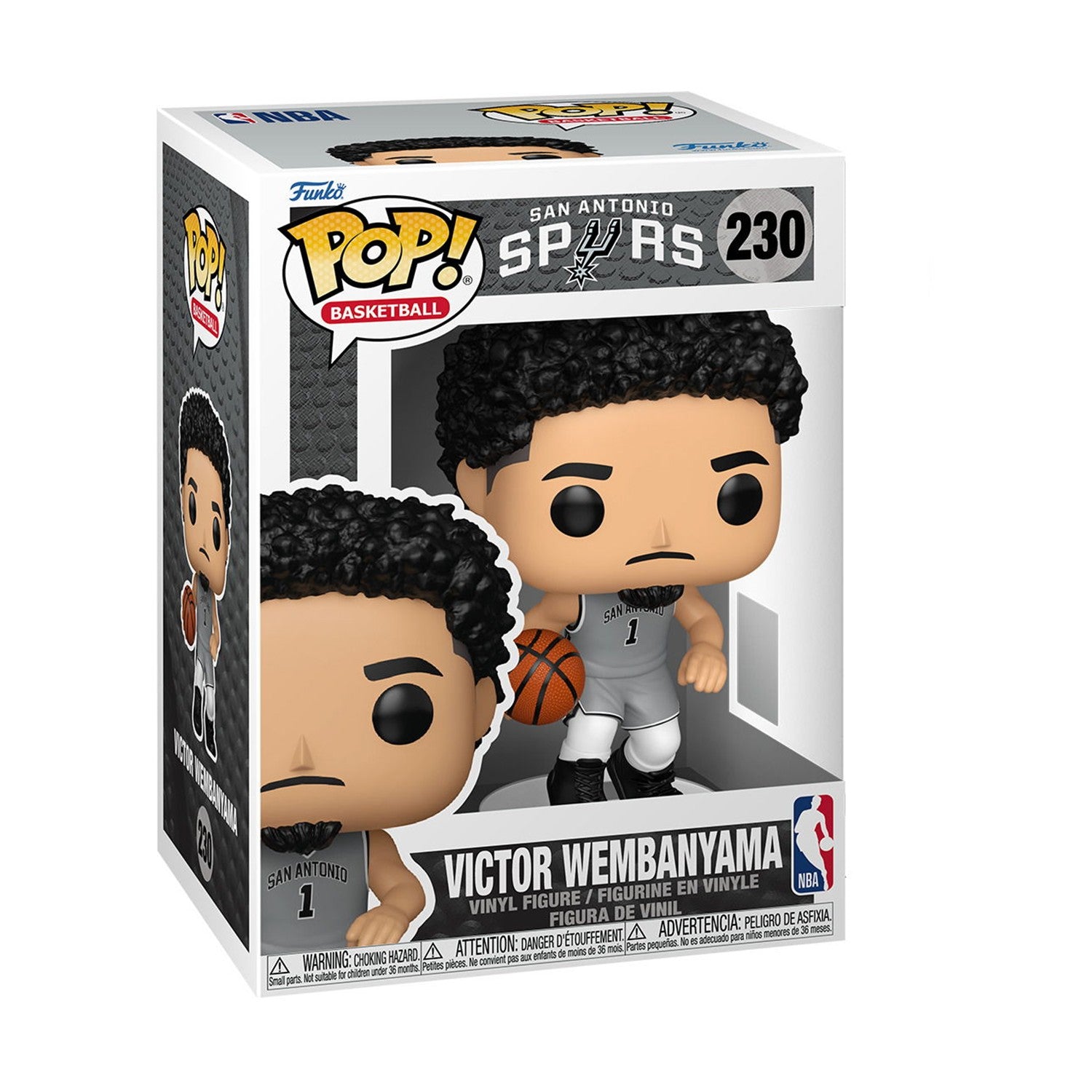 Funko Pop! Basketball: San Antonio Spurs - Victor Wembanyama #230 Vinyl Figure - Sunday Habit