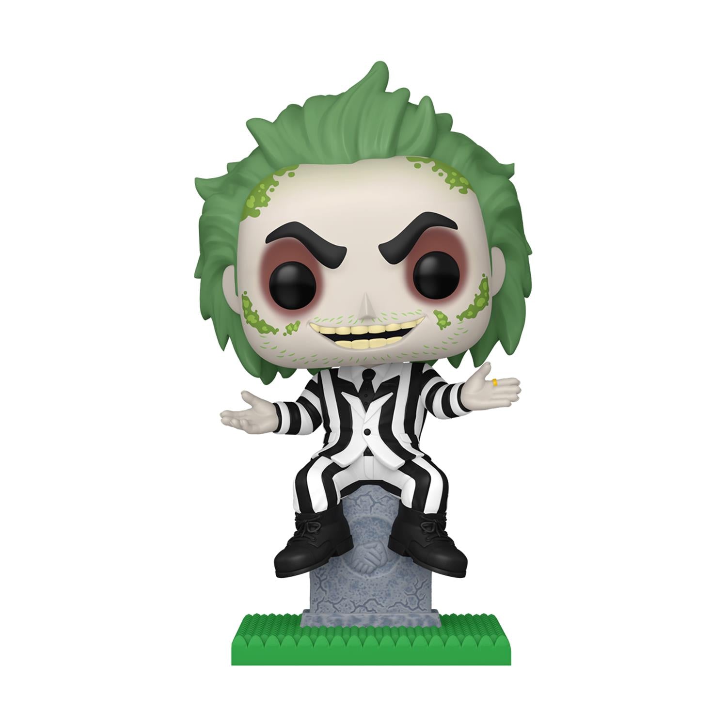 Funko Pop! Plus: Beetlejuice - Beetlejuice on Tombstone (Special Edition) (Glows in The Dark) #1757 Vinyl Figure