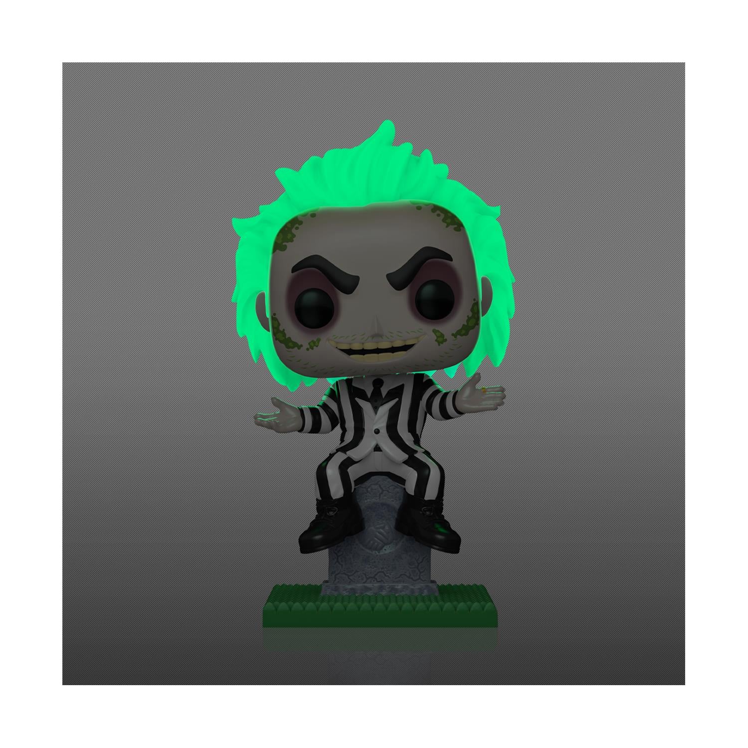 Funko Pop! Plus: Beetlejuice - Beetlejuice on Tombstone (Special Edition) (Glows in The Dark) #1757 Vinyl Figure
