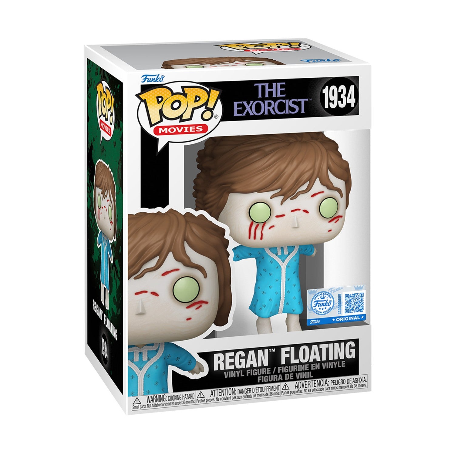 Funko Pop! Movies: The Exorcist - Regan Floating (Special Edition) #1934 Vinyl Figure