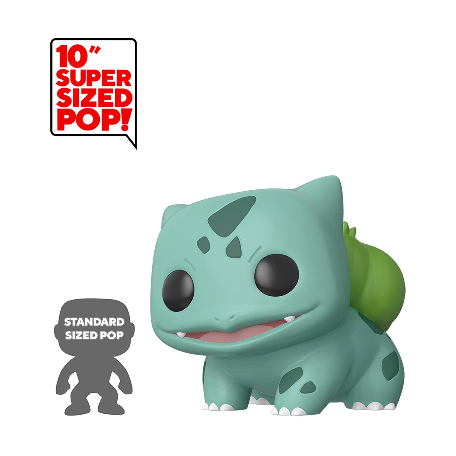 Funko Поп Джъмбо Pokemon Bulbasaur 10 Инча Винил Фигура - Sunday Habit